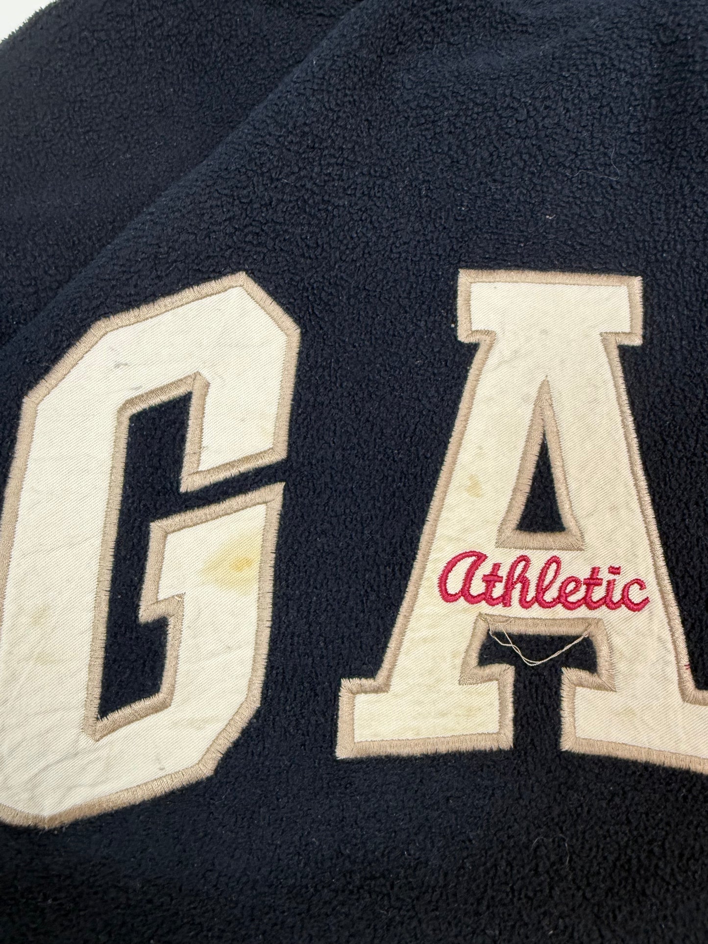Vintage GAP athletic spell out fleece sweatshirt (M)