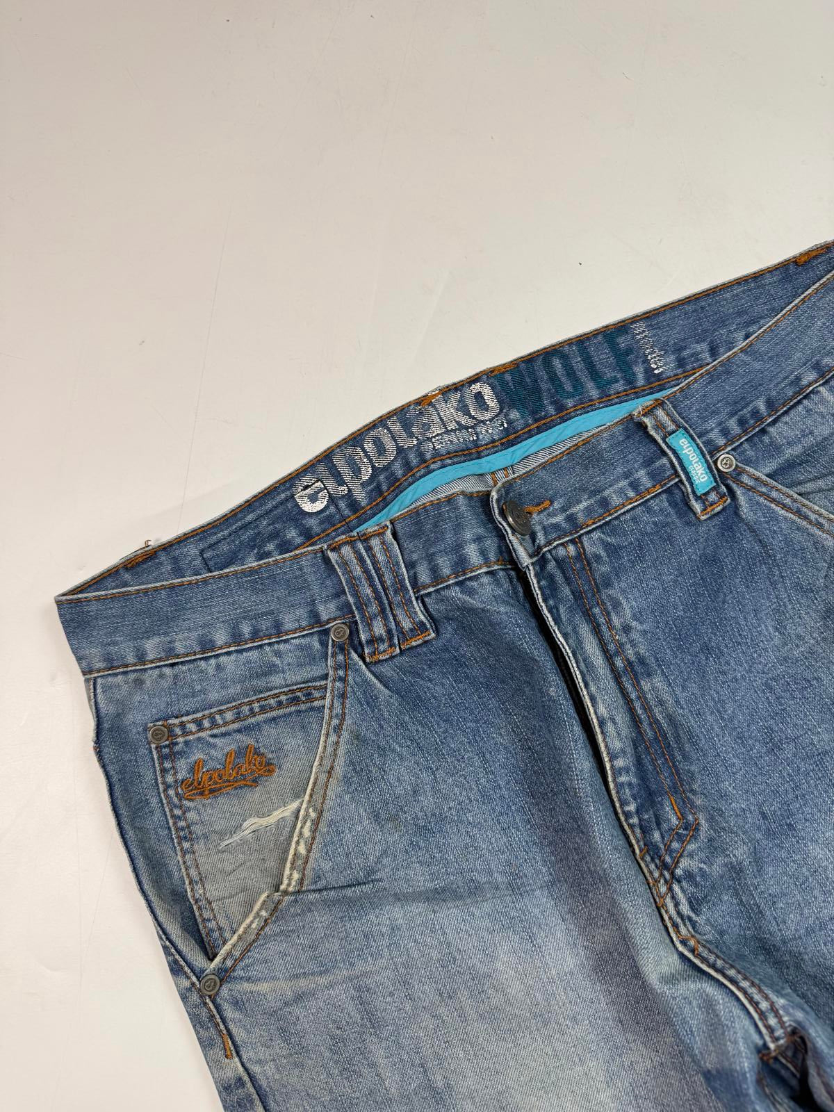 Vintage Y2K baggy hip hop Jeans (W38)