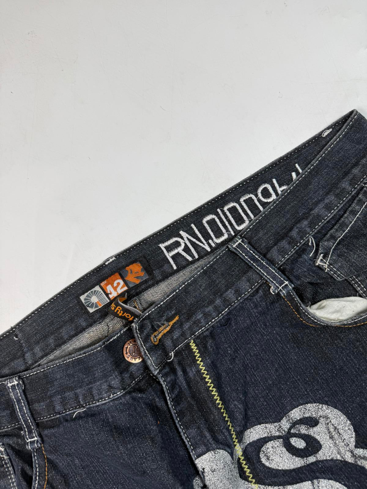 Vintage Akademiks baggy hip hop Jeans (W42)