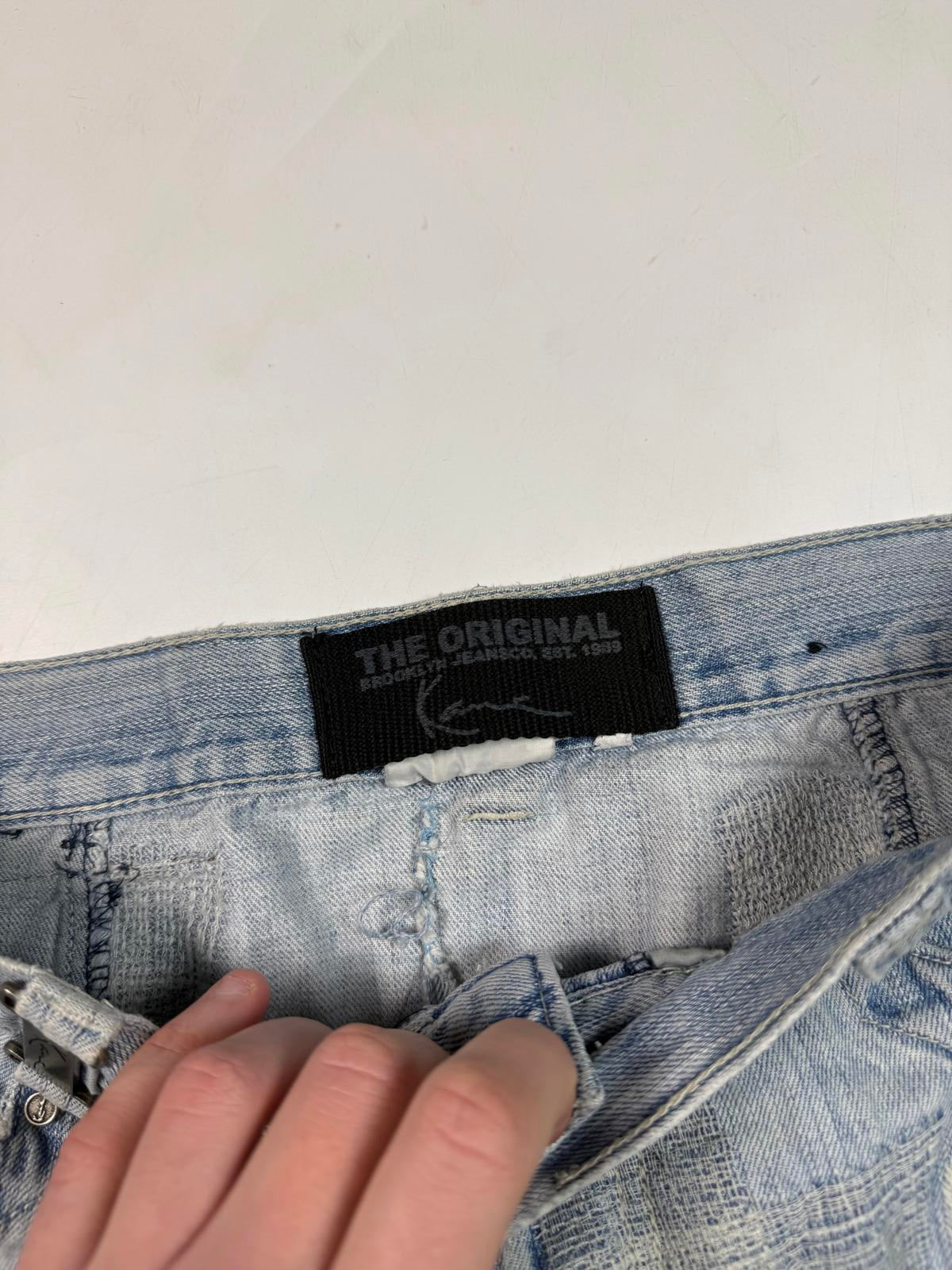 Vintage Y2K Karl Kani baggy hip hop Jeans (W34)