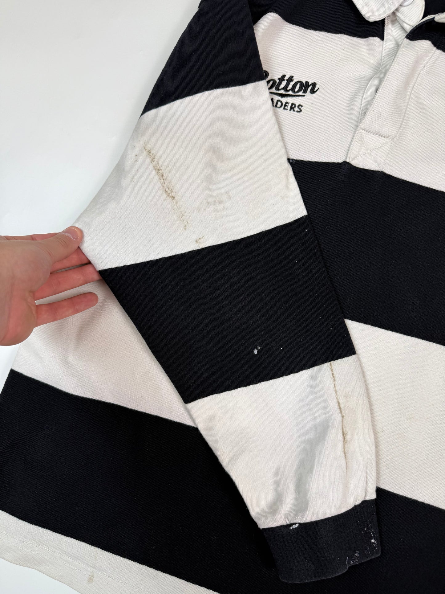 Barbarians 2010/11 Cotton Traders rugby union shirt (L)