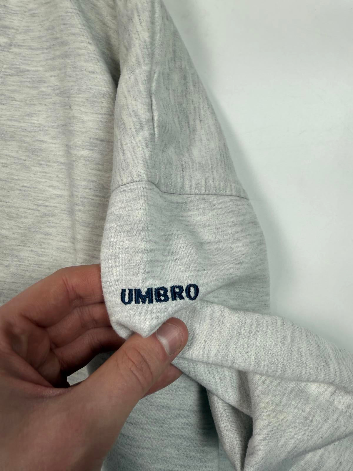 Vintage 90s Umbro quarter zip sweatshirt (M)