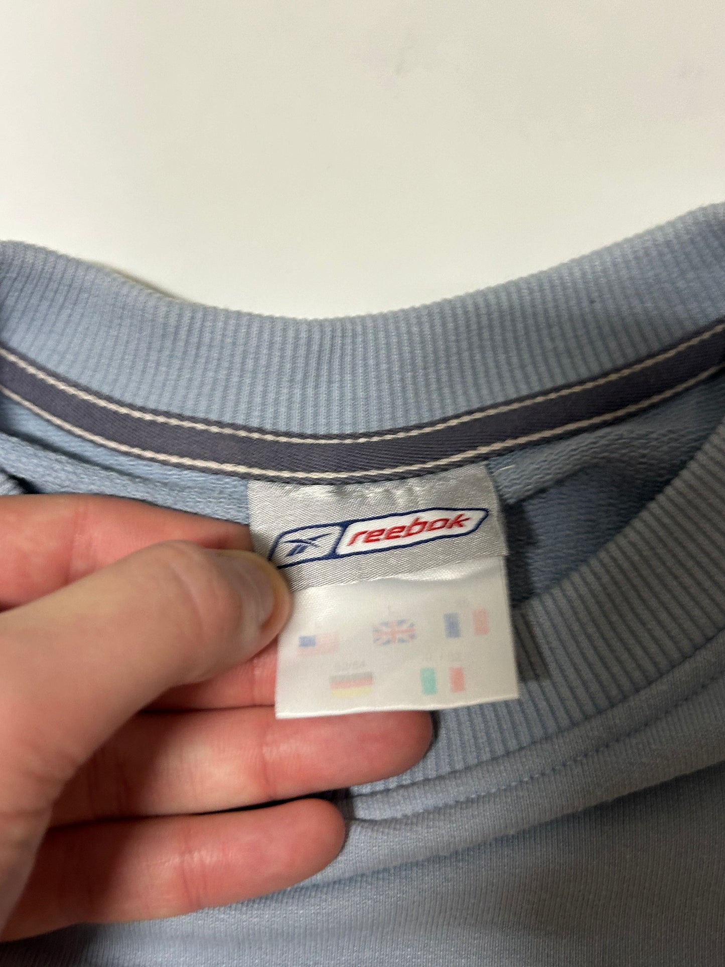 Vintage Reebok spell out sweatshirt (L)