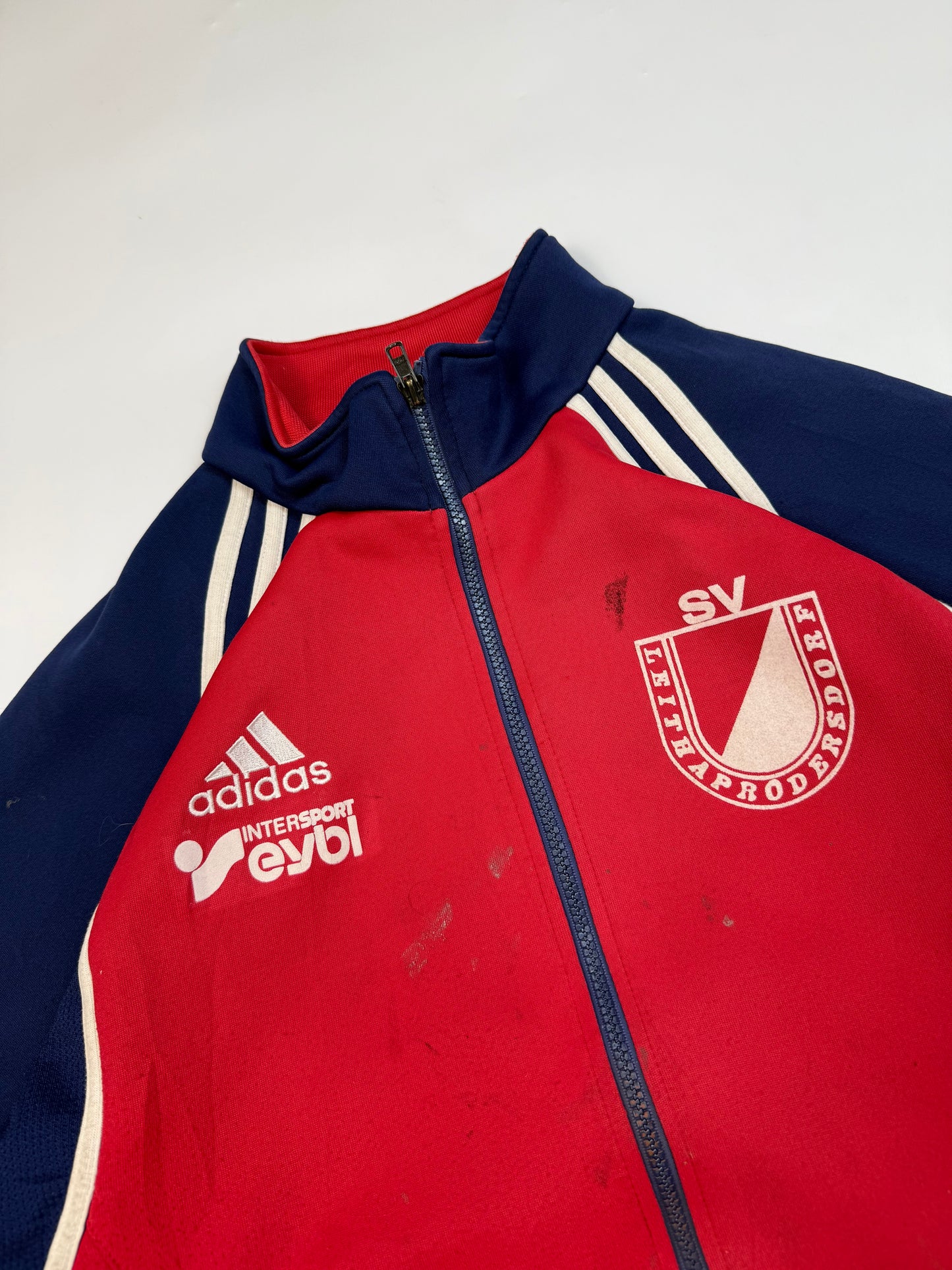 Vintage Adidas colour block track top (M)