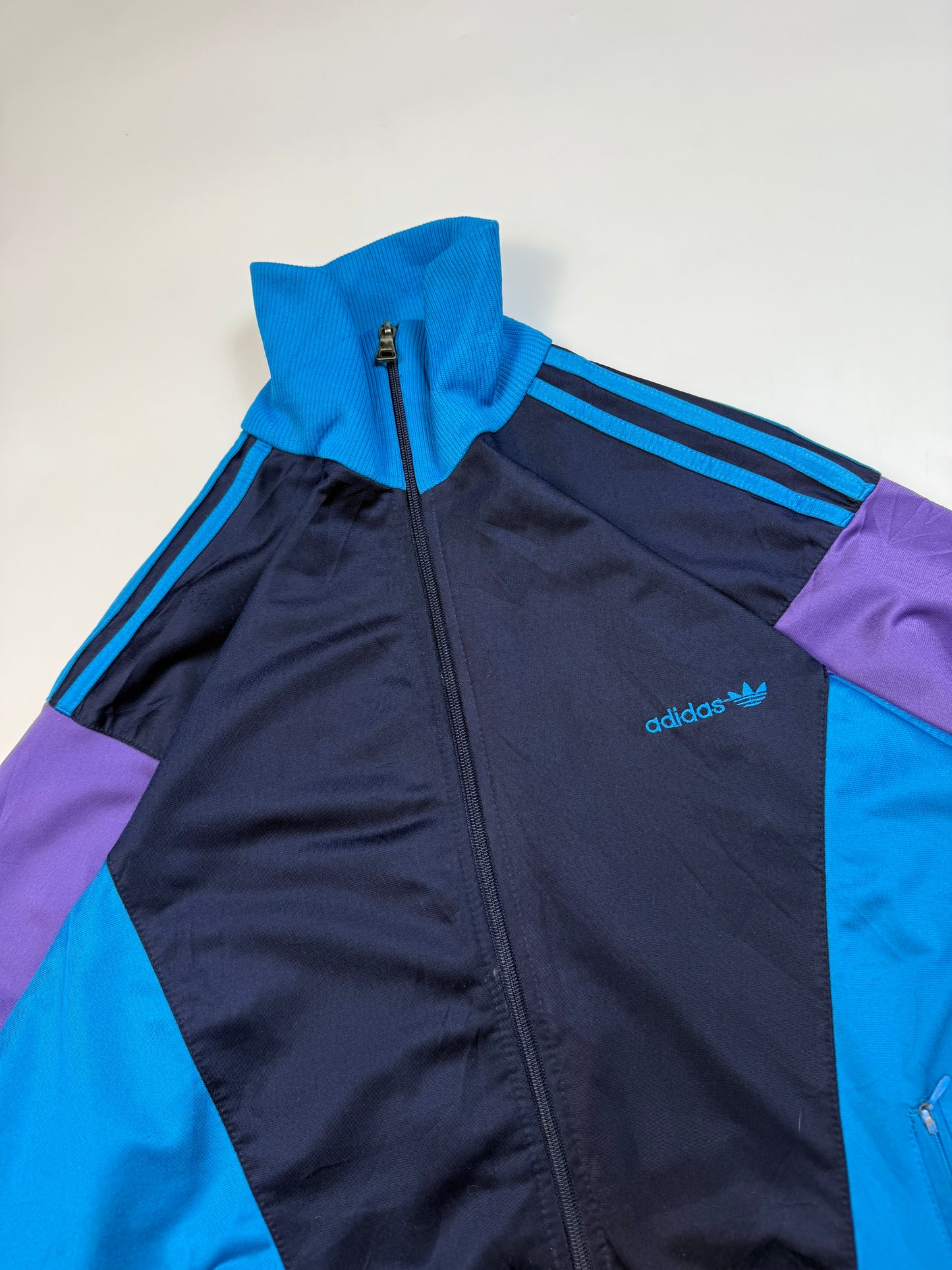 Vintage 90s adidas originals colour block track top (M)