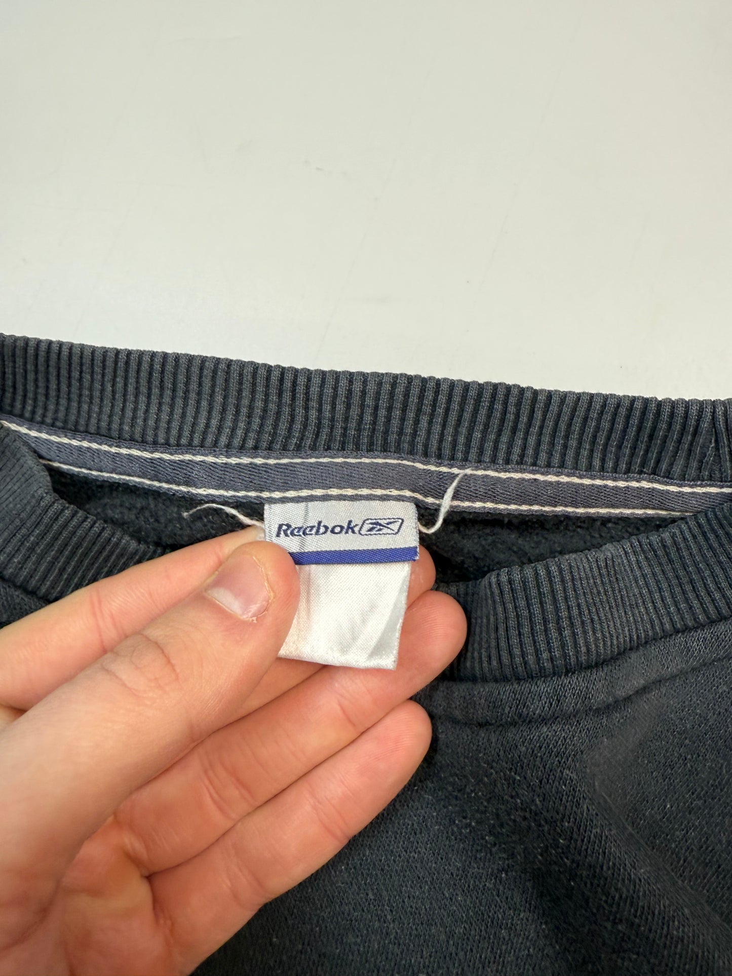 Vintage Reebok spell out sweatshirt (YL)