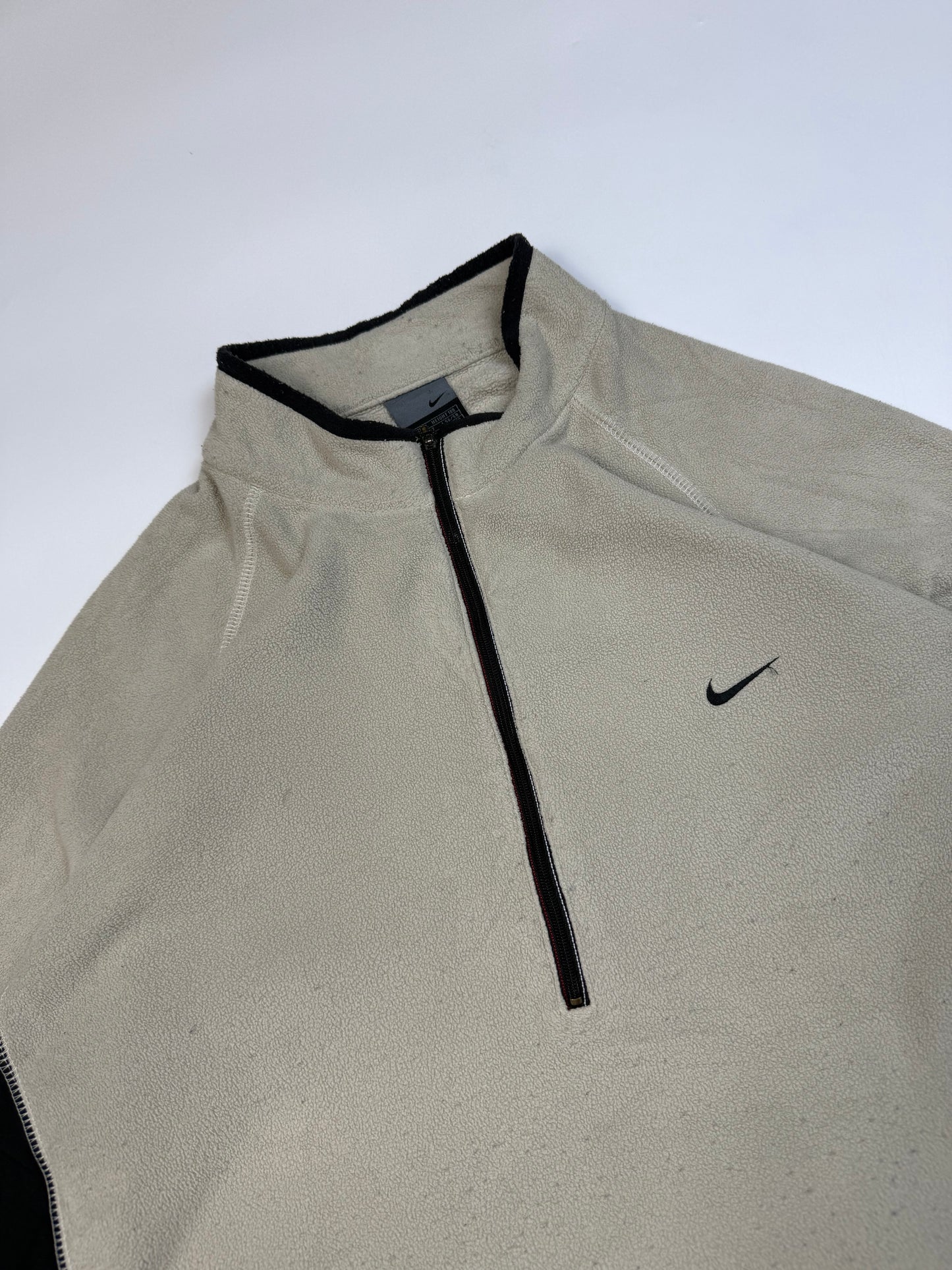 Vintage Nike mini swoosh quarter zip fleece (XL)