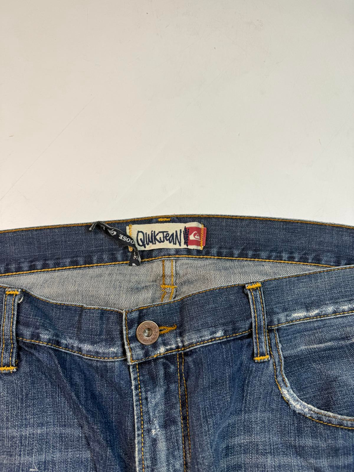 Vintage Y2K Quiksilver baggy hip hop jeans (W40)