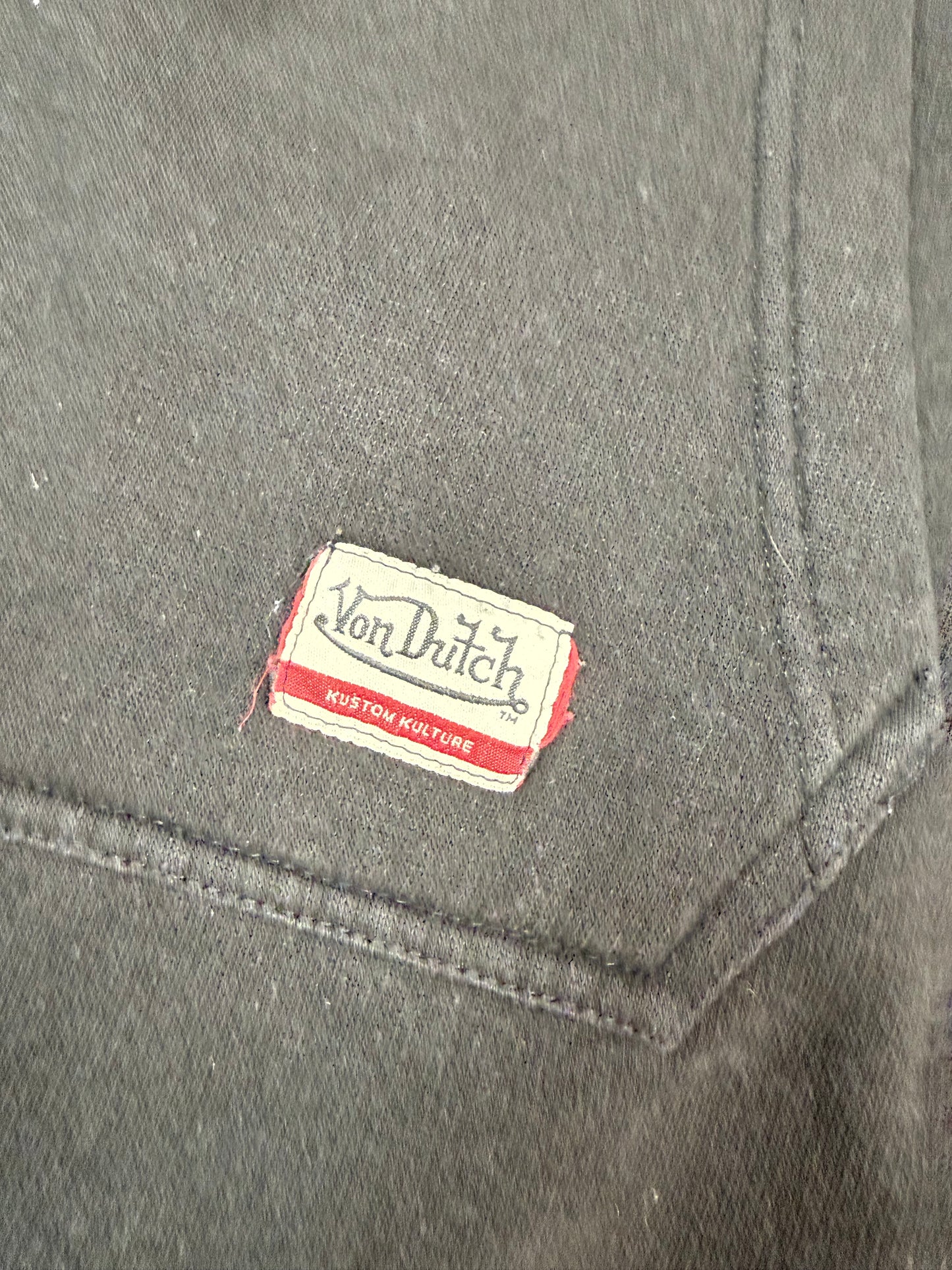 Von Dutch spell out hoodie (14)