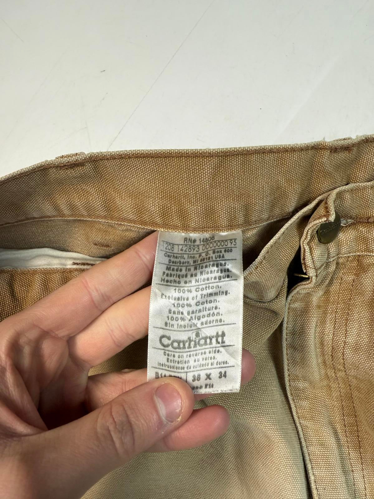 Vintage Carhartt baggy carpenter pants (W36)