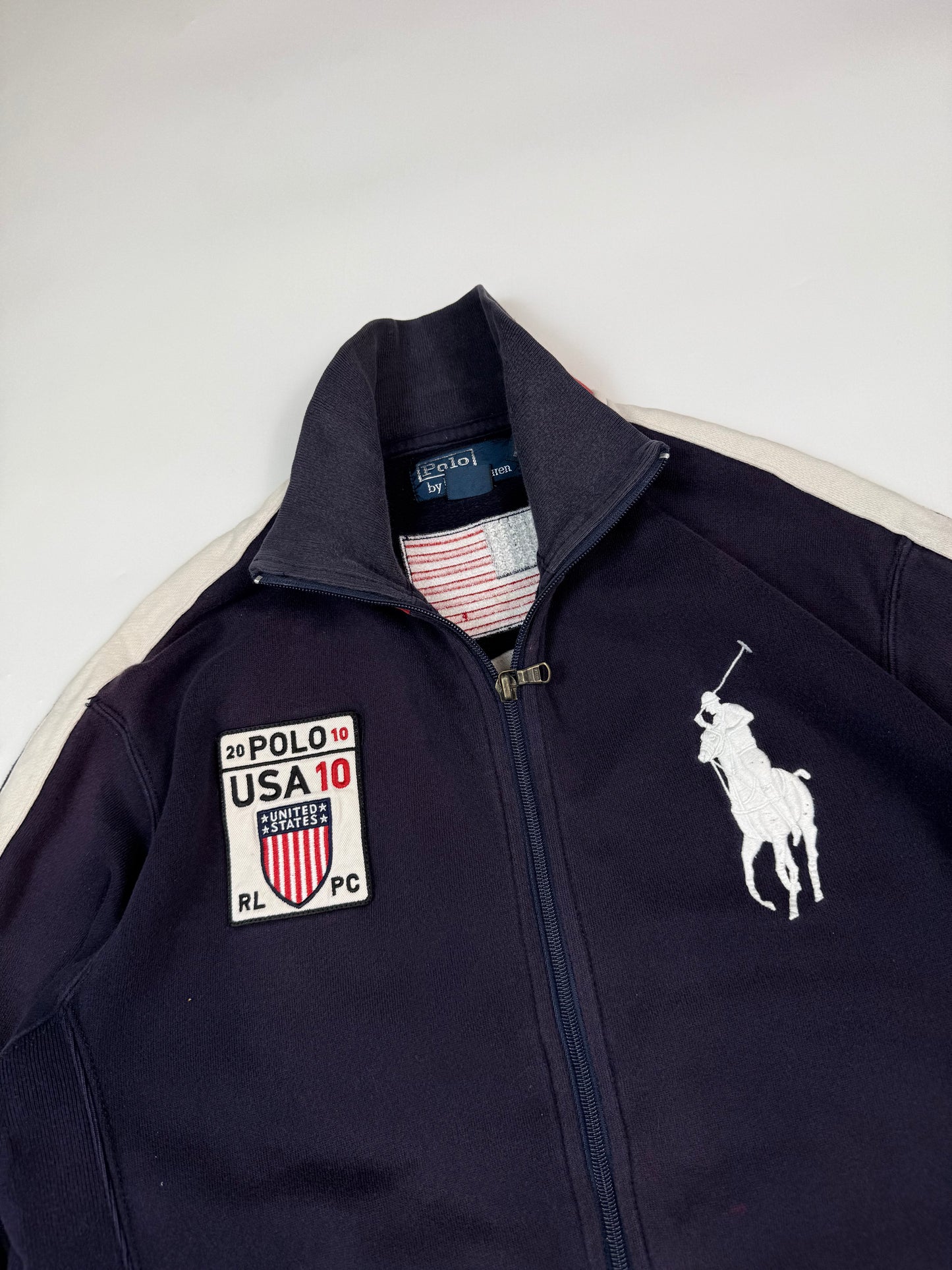 Vintage Polo Ralph Lauren USA big pony track top (M)