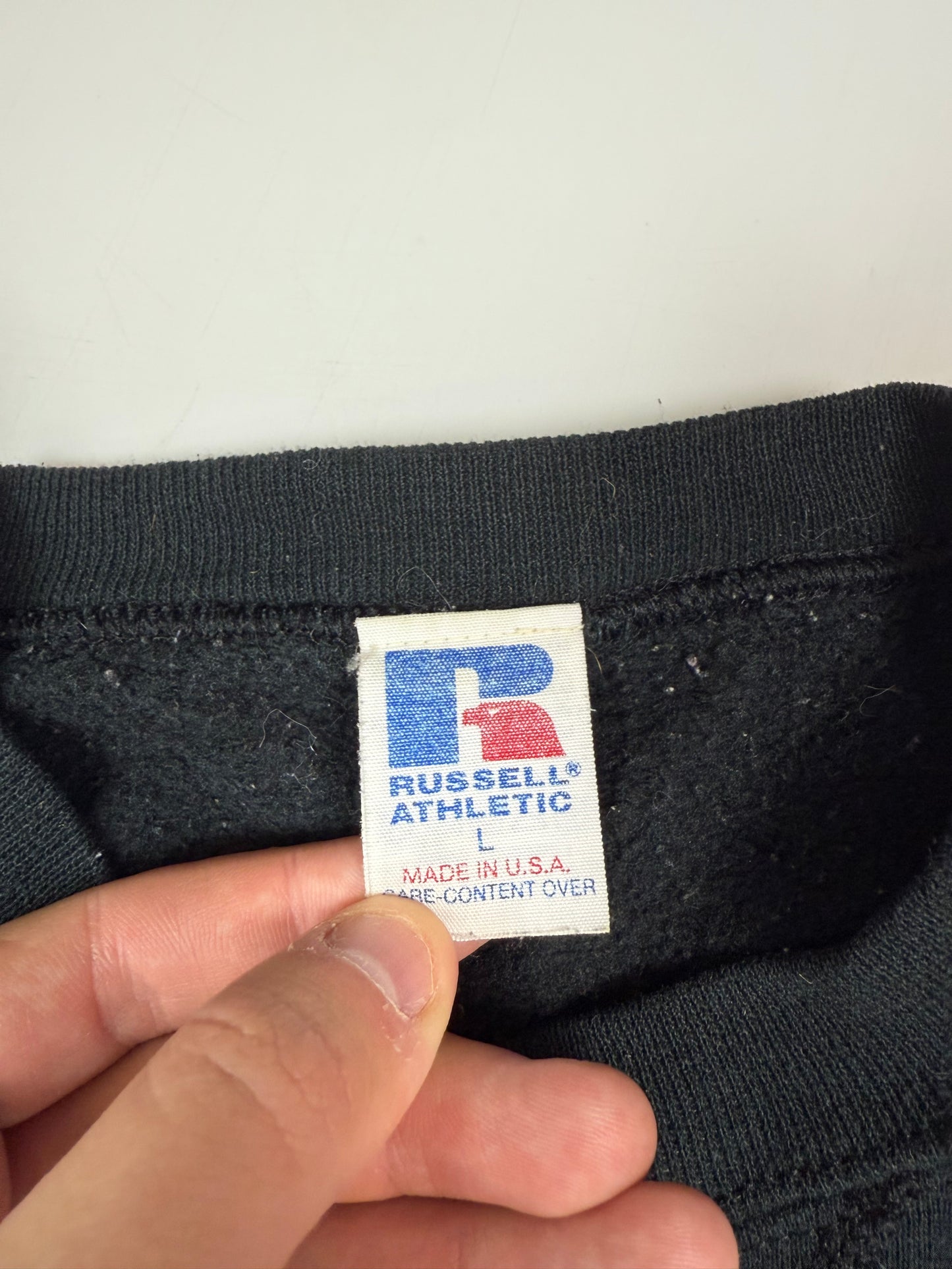 Vintage 90s Russell athletic blank sweatshirt (L)
