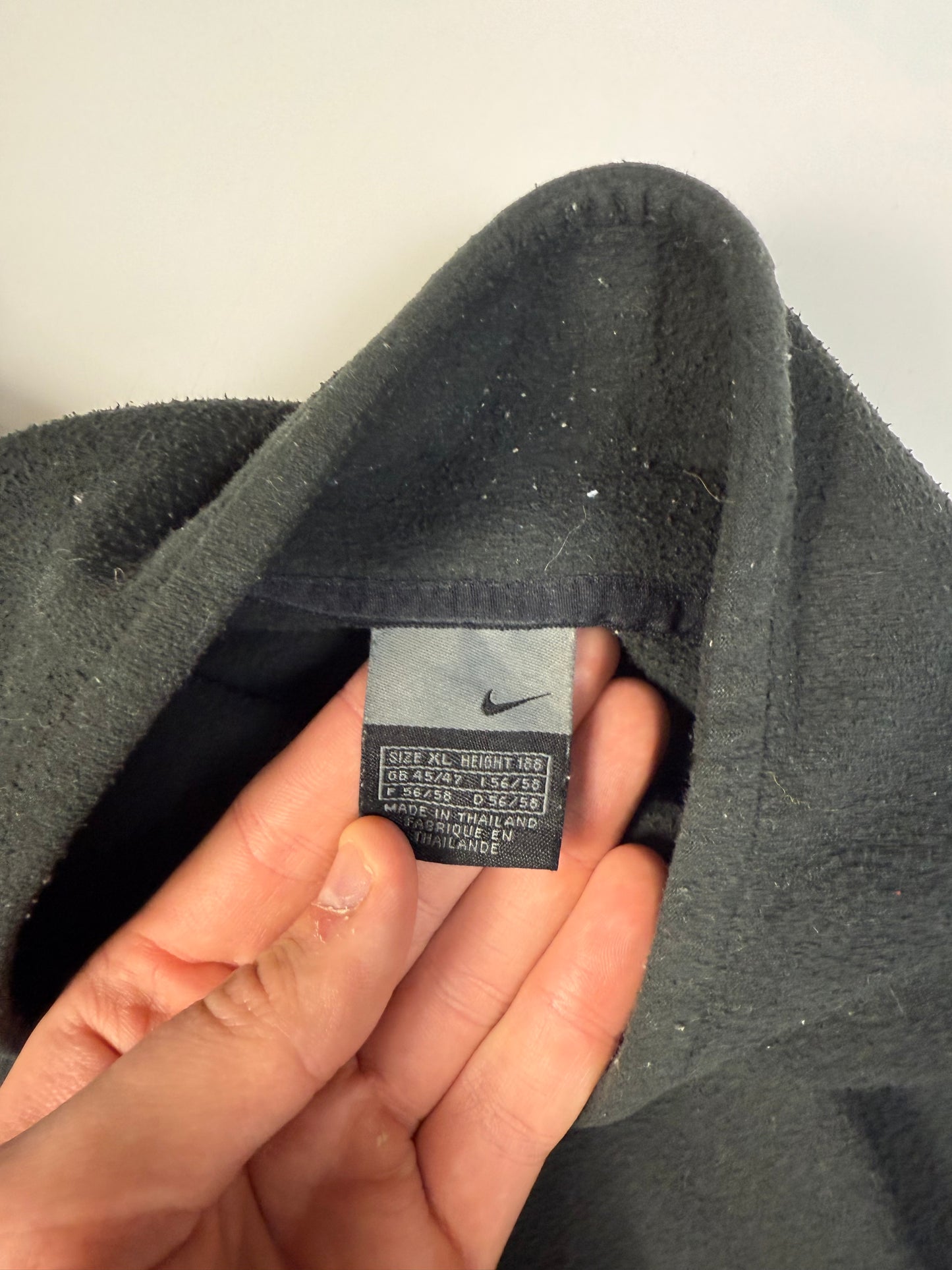 Vintage Nike shield football quarter zip fleece (XL)