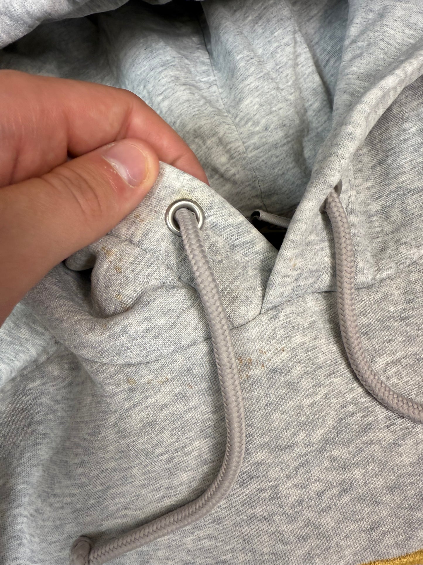 Vintage Nike spell out hoodie (L)