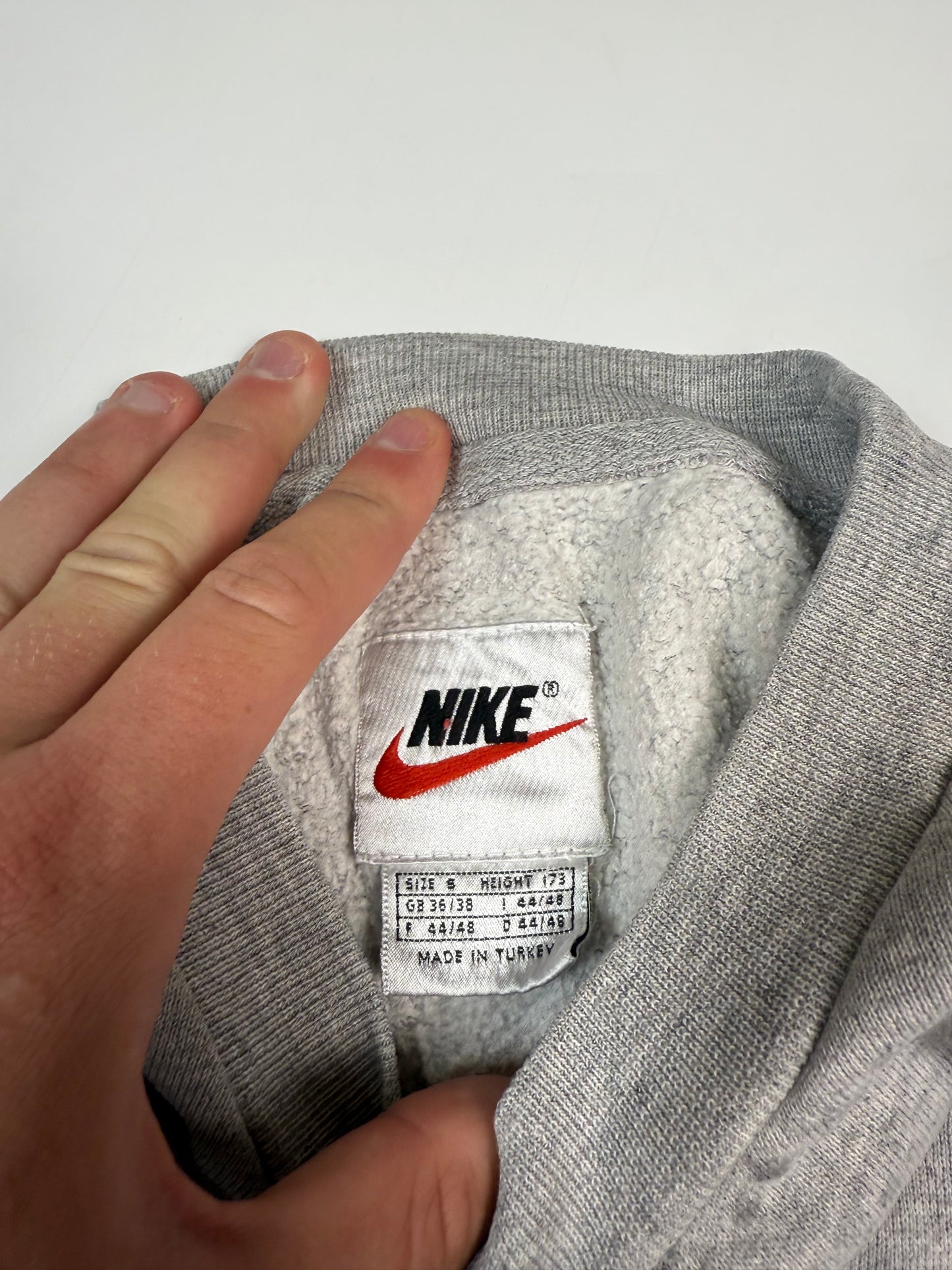 Vintage 90s Nike spell out sweatshirt (S)