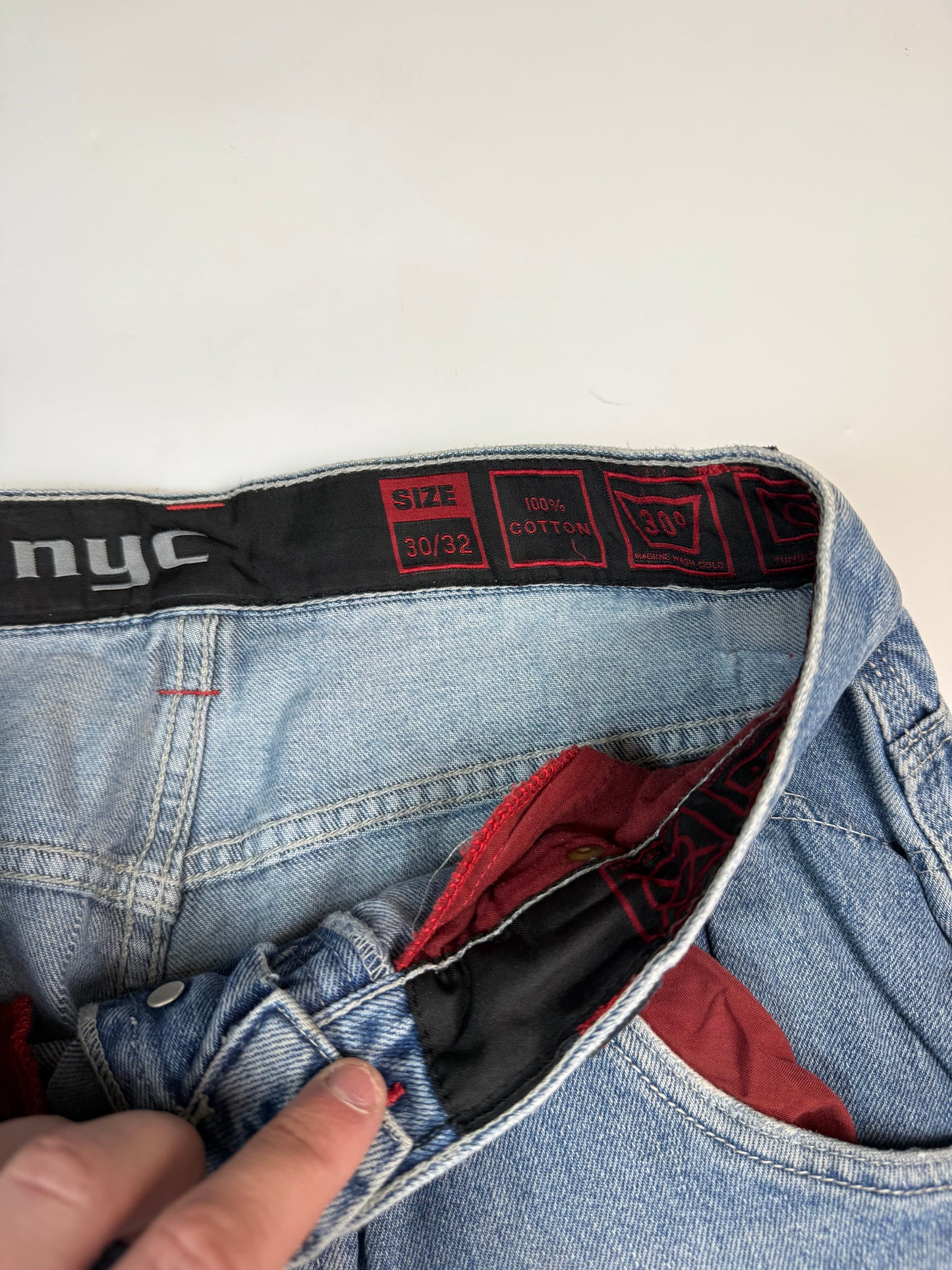 Vintage Y2K baggy hip hop carpenter jeans (W30)