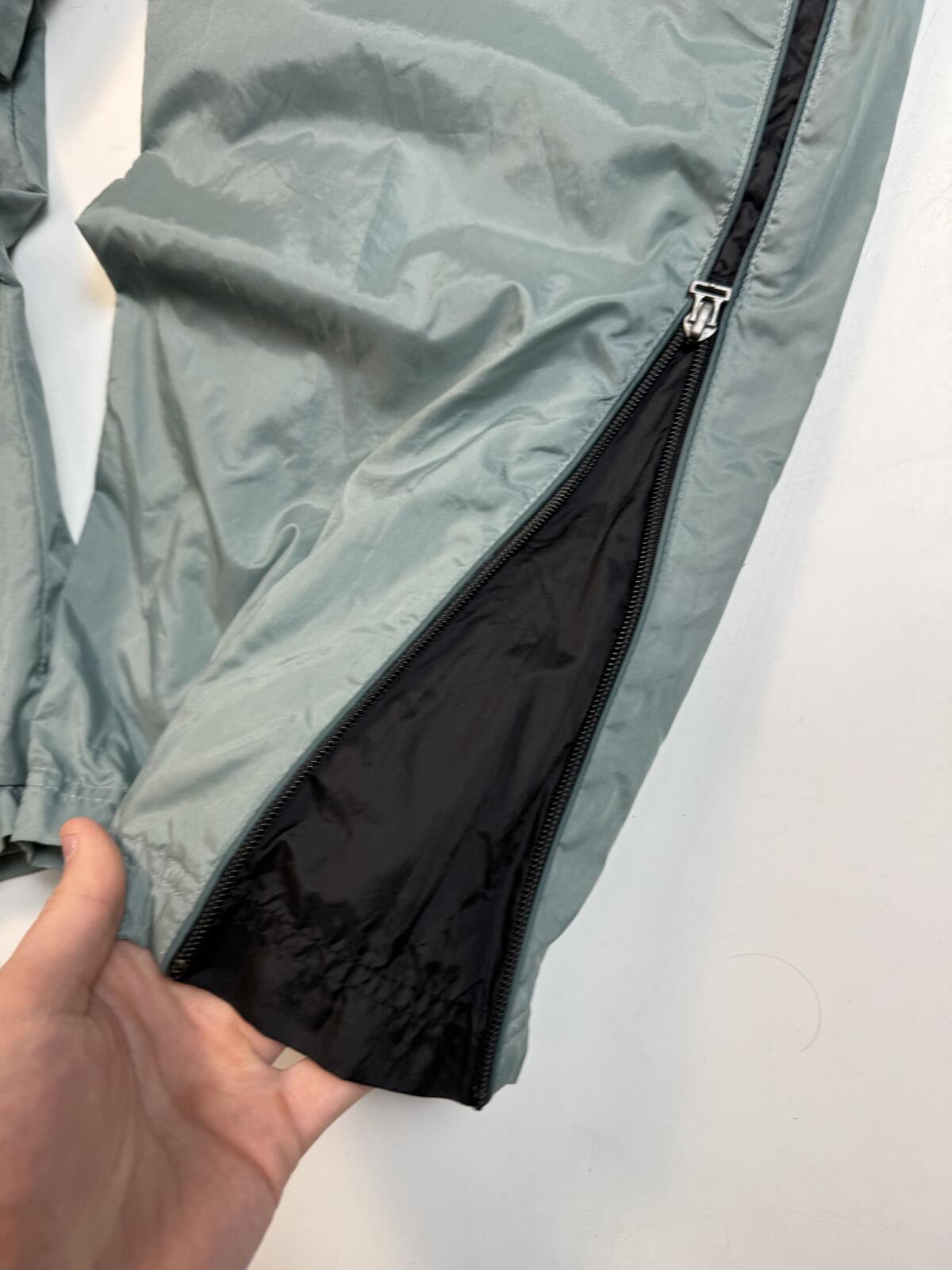 Vintage Y2K Nike side stripe baggy track pants (XL)