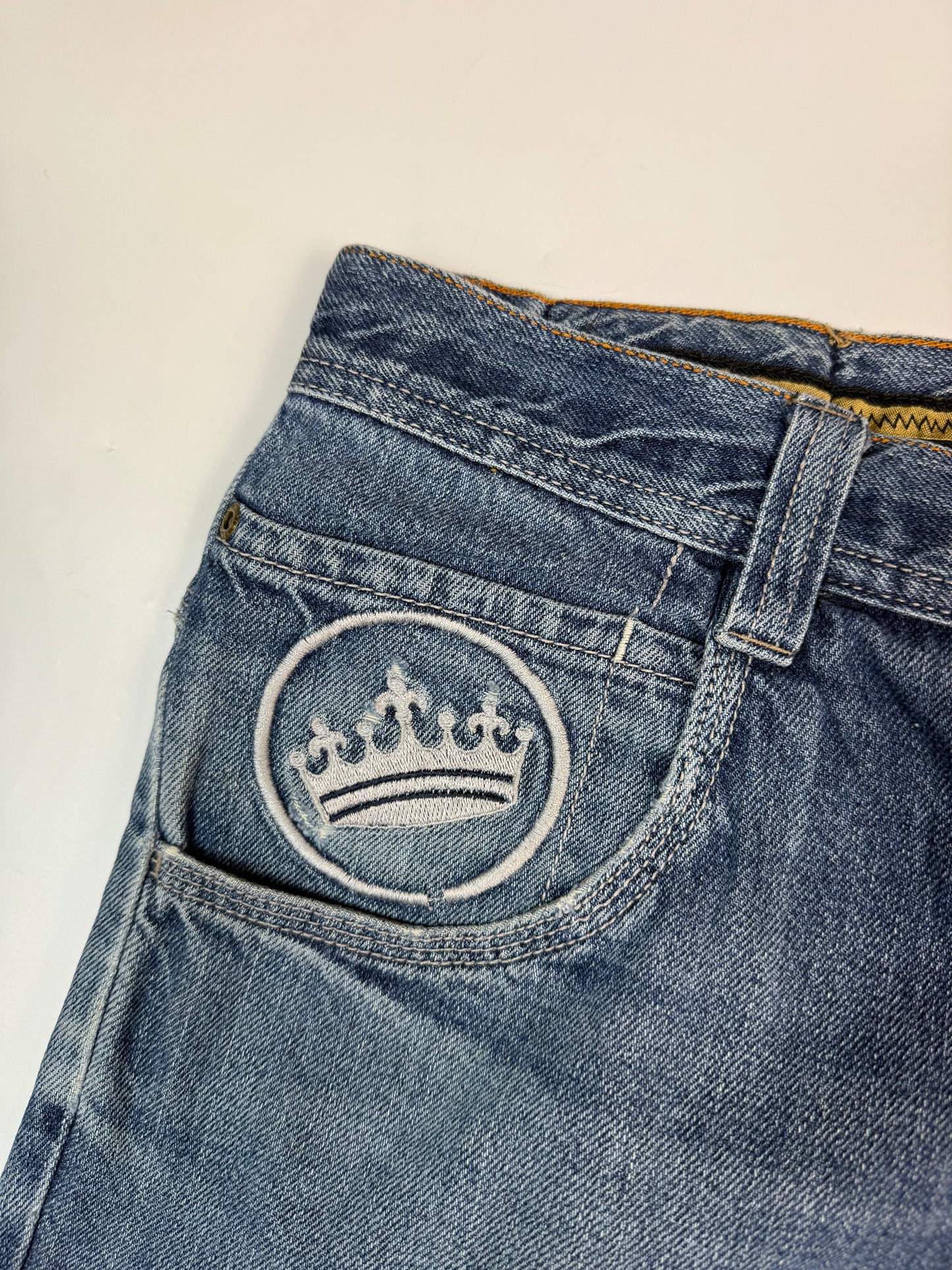 Vintage Sir Benni Miles baggy hip hop jeans (W40)