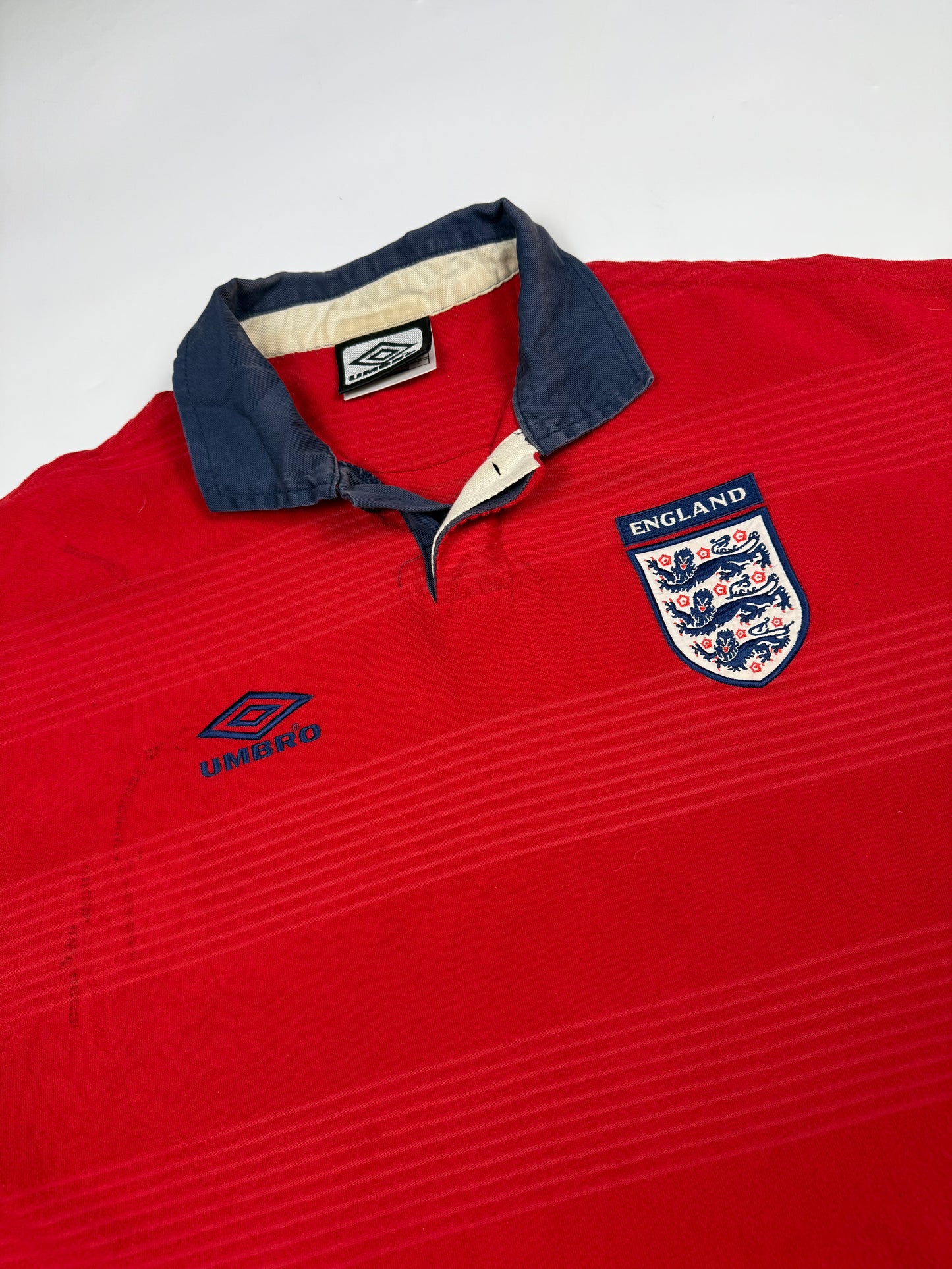 Vintage England 1999-01 Umbro away football shirt (L)