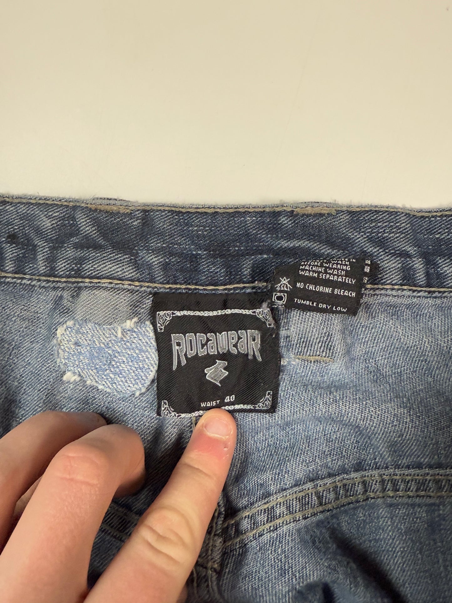 Vintage Rocawear baggy carpenter jeans (W38)