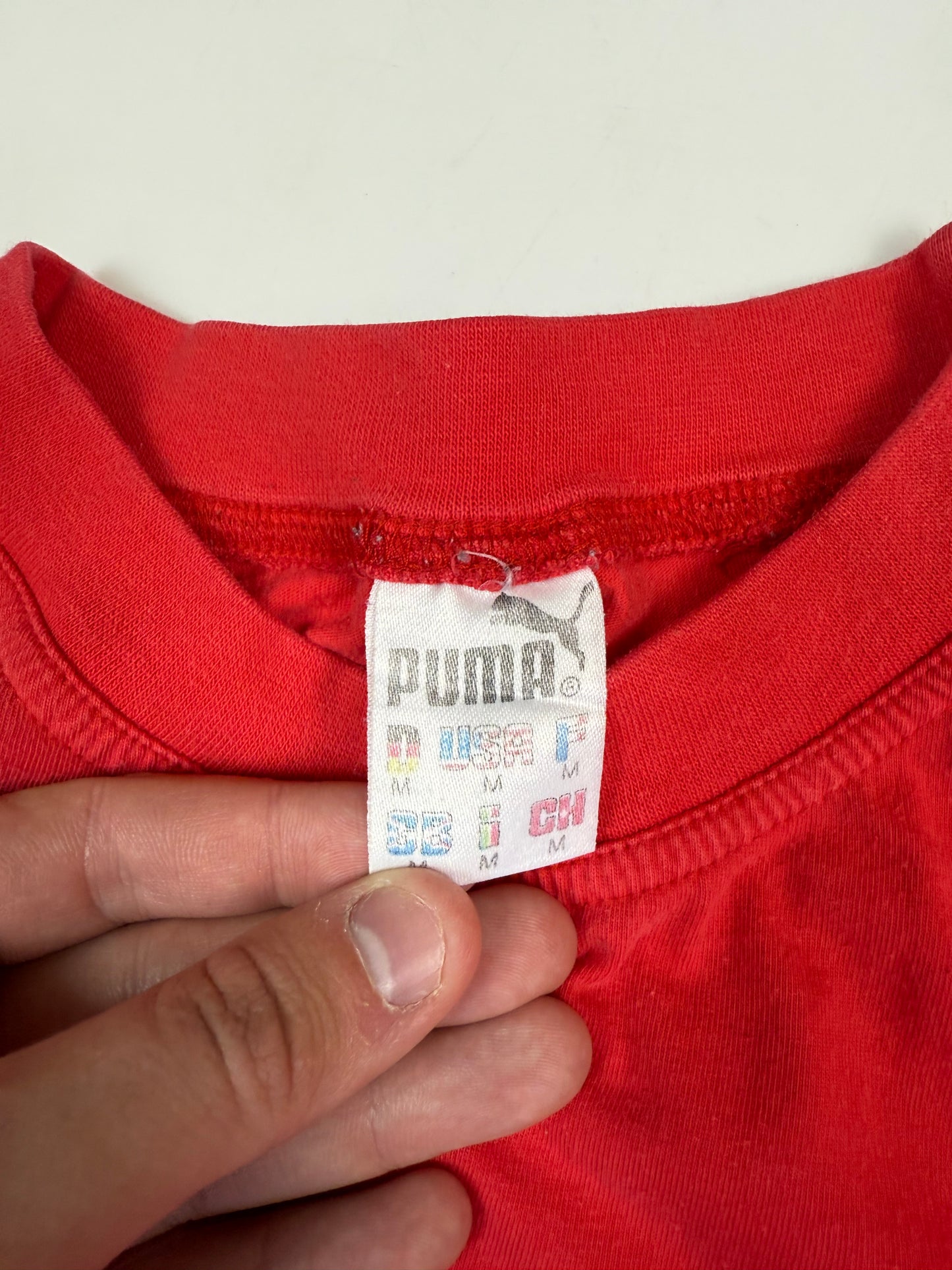 Vintage 90s Puma spell out tee (M)