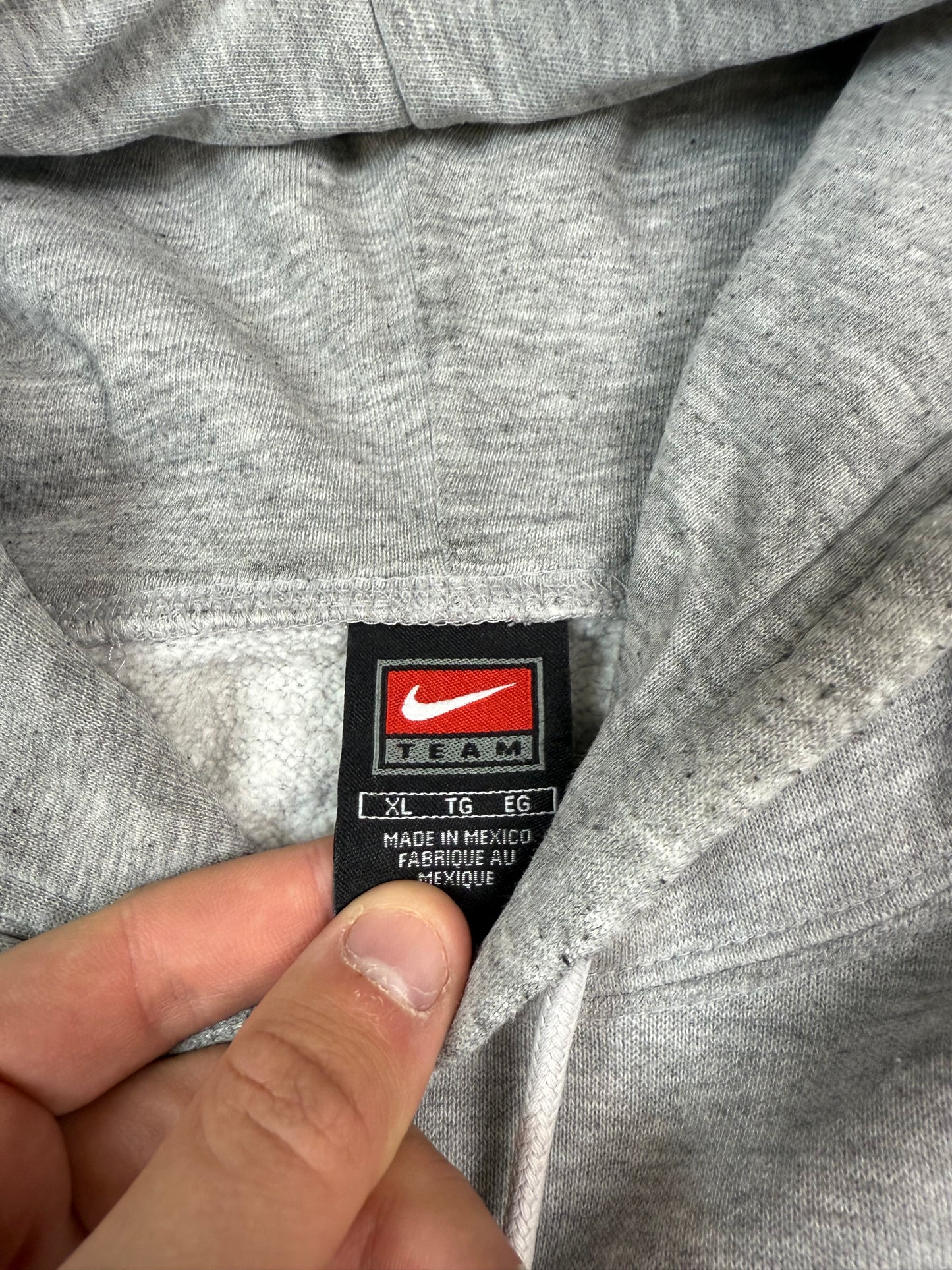 Vintage 90s Nike Iowa state centre swoosh hoodie (XL)