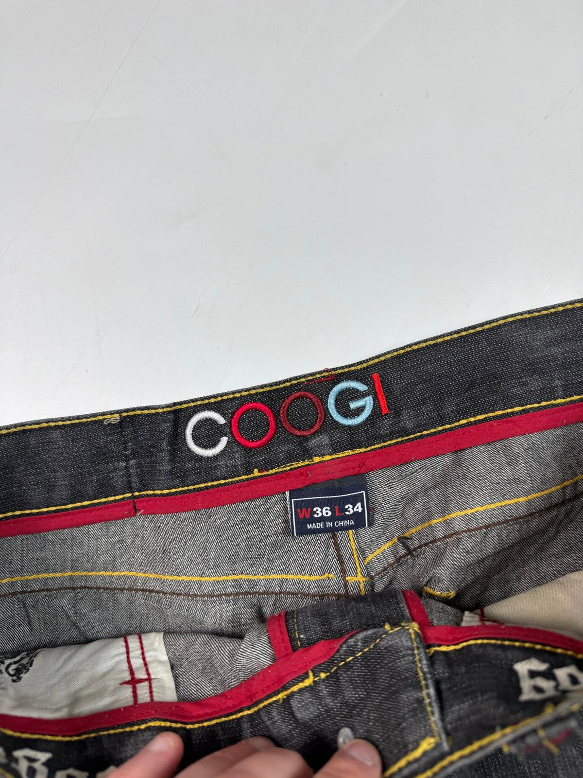 Vintage Coogi baggy hip hop jeans (W36)