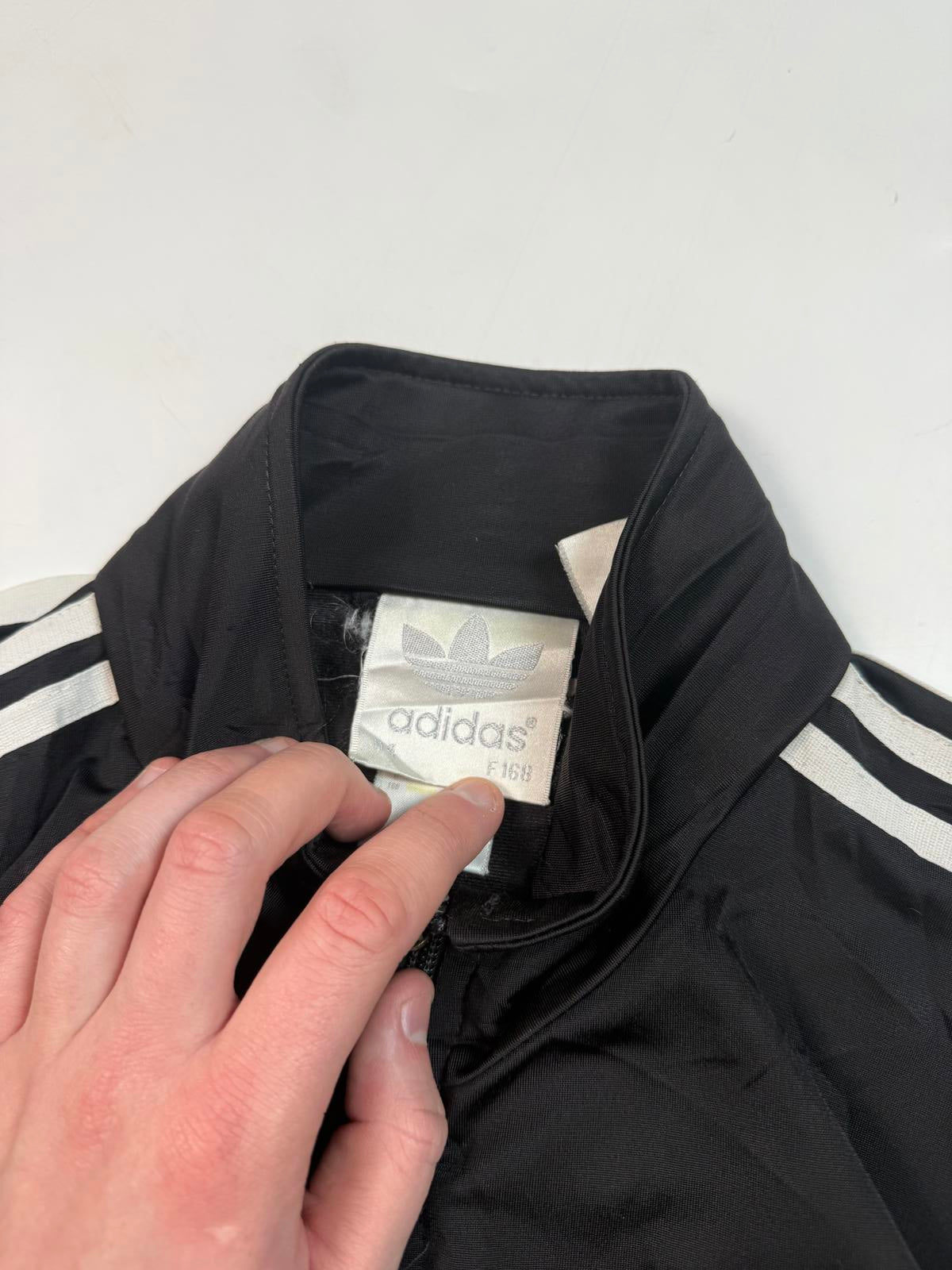 Vintage 90s adidas originals short sleeve track jacket (S)