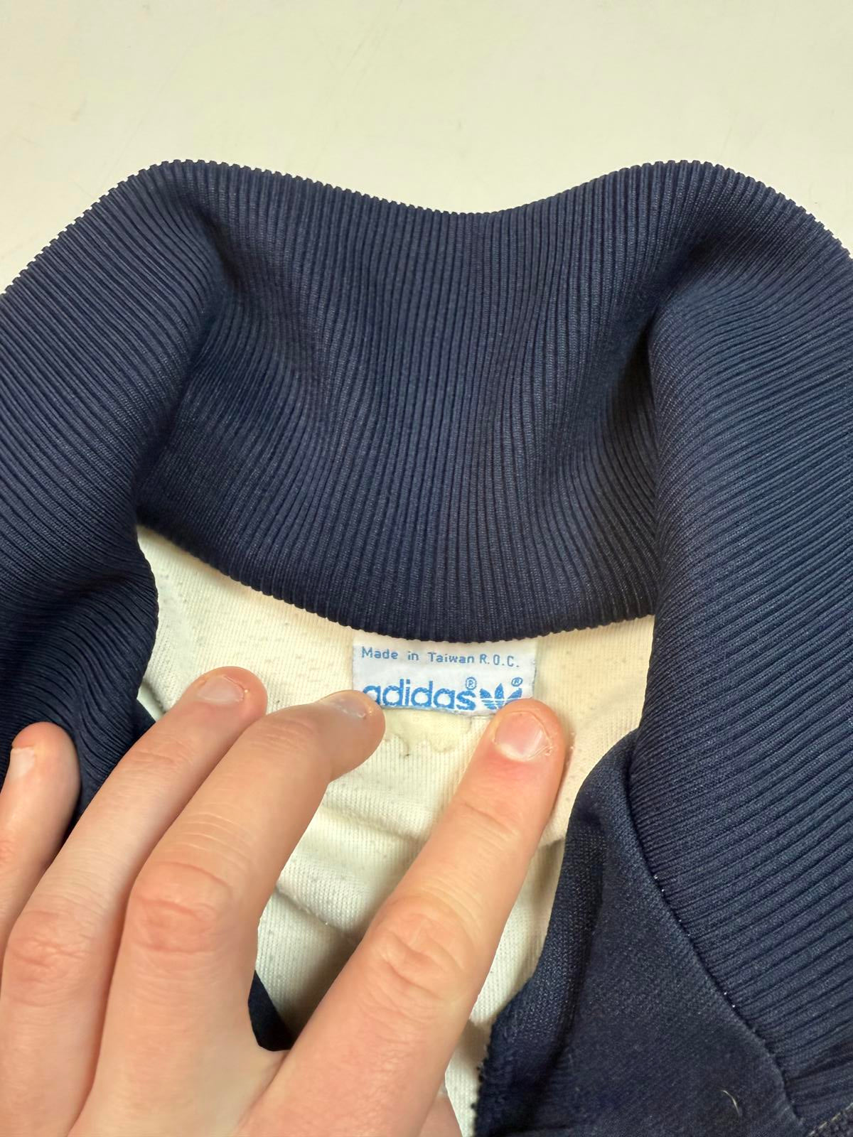 Vintage 80s adidas originals track top (S)