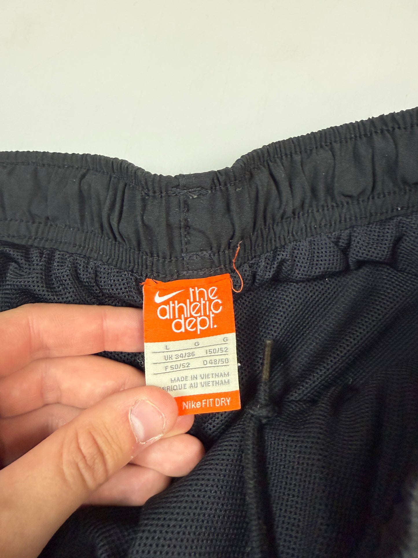 Vintage Nike athletic dept baggy track pants (L)