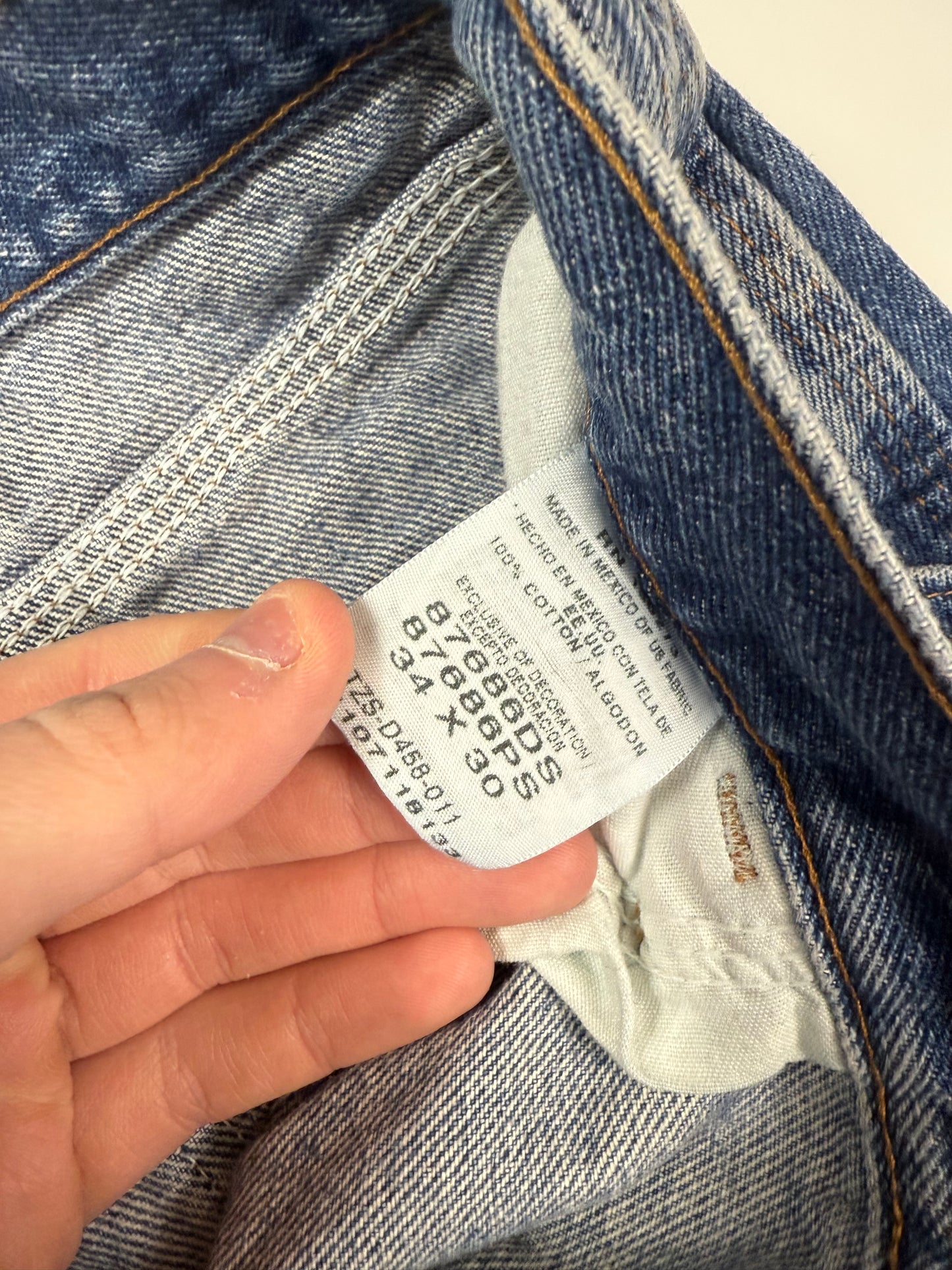 Vintage baggy carpenter jeans (W32)