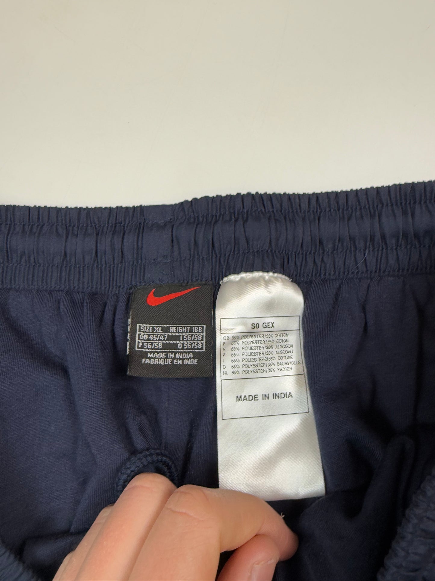 Vintage 90s Nike baggy track pants (XL)