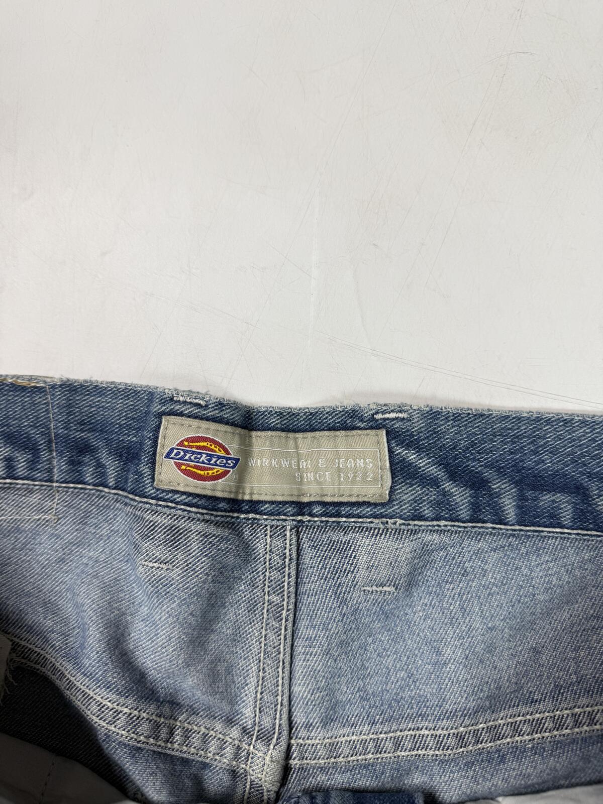 Vintage Dickies baggy carpenter denim jorts (W34)