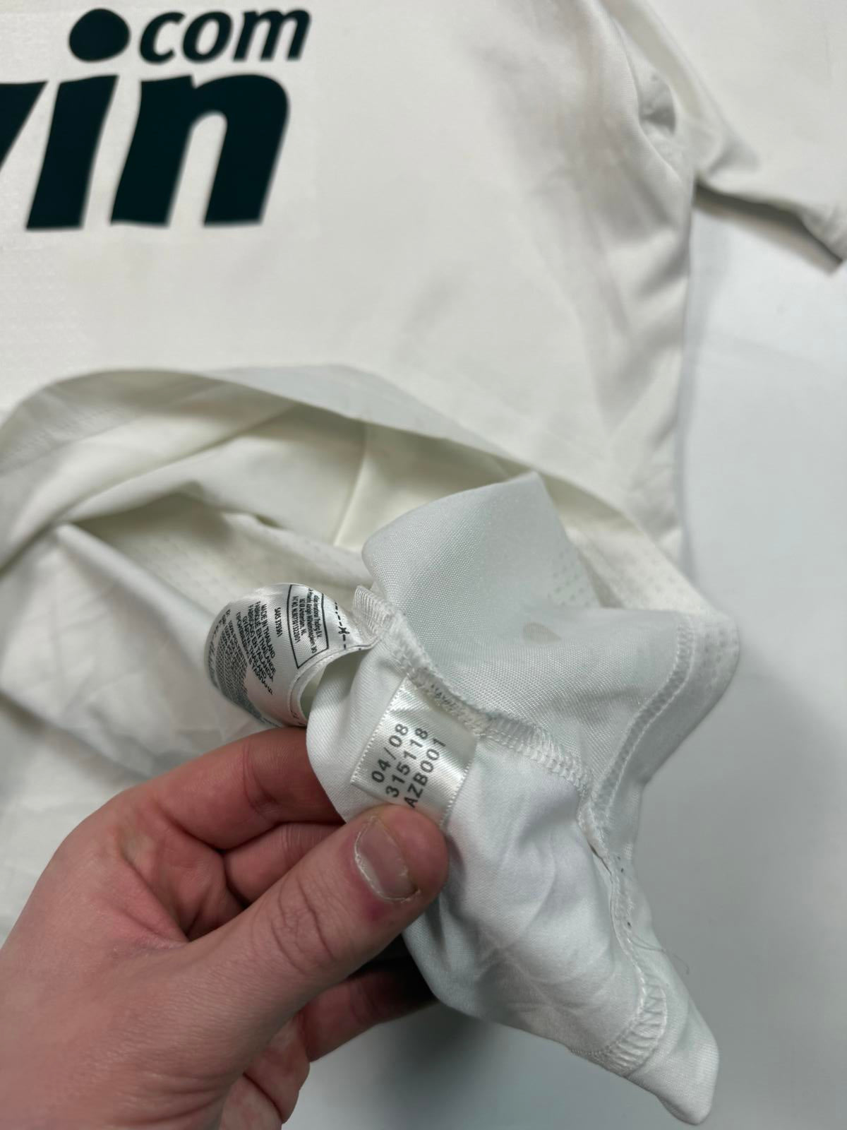 Vintage Real Madrid 2008/09 Adidas home football shirt (M)