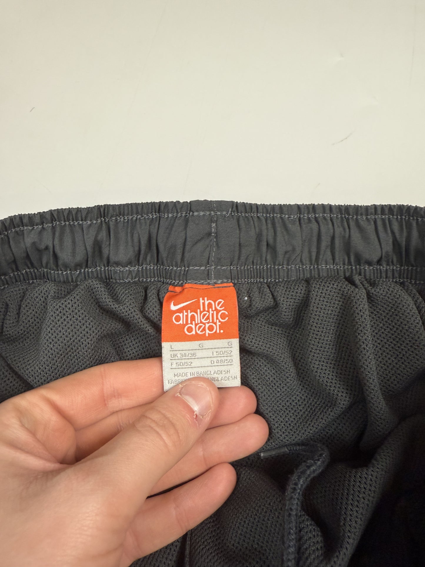 Vintage Nike mini swoosh track pants (L)