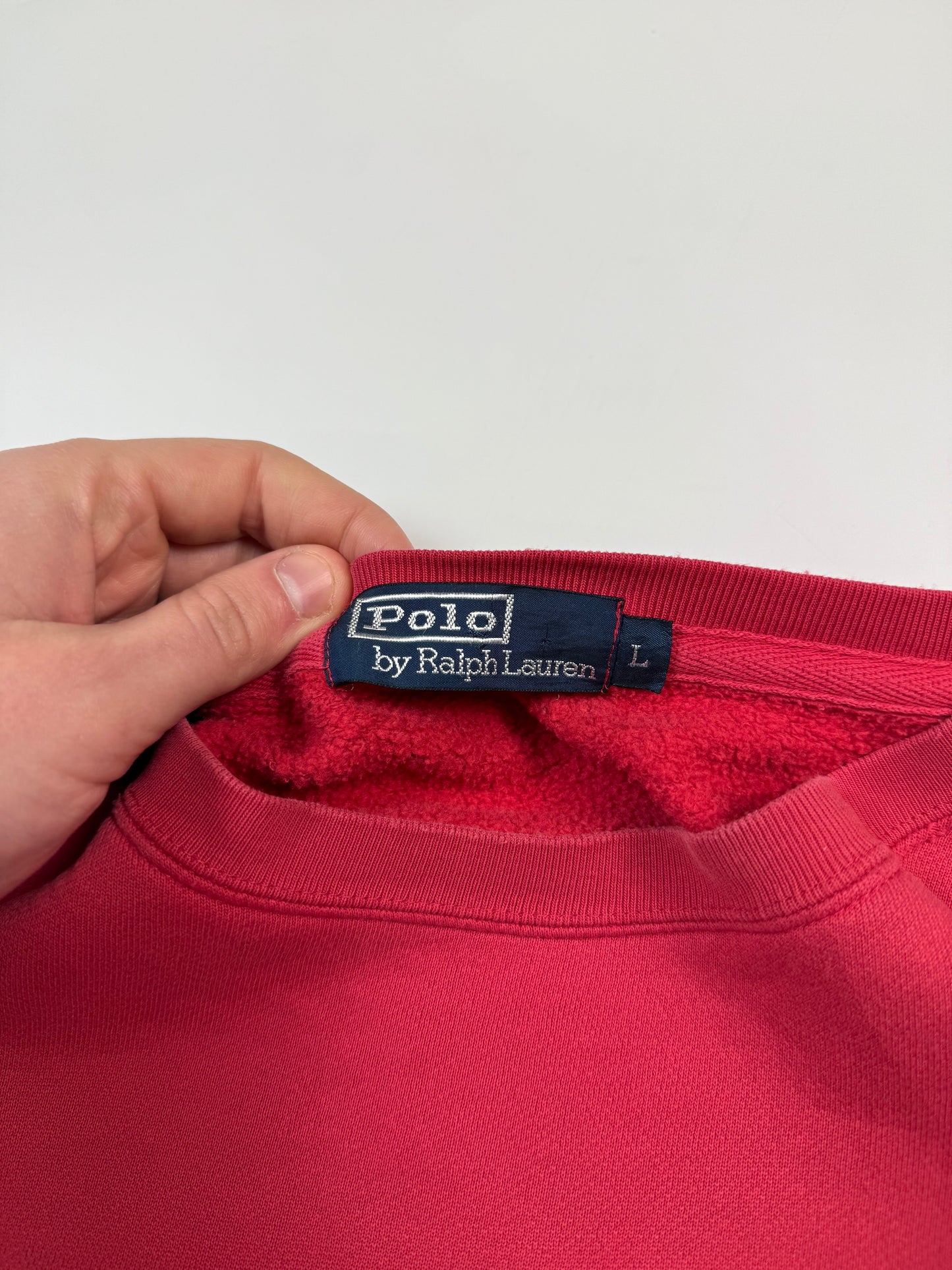 Vintage Polo Ralph Lauren small logo sweatshirt (L)