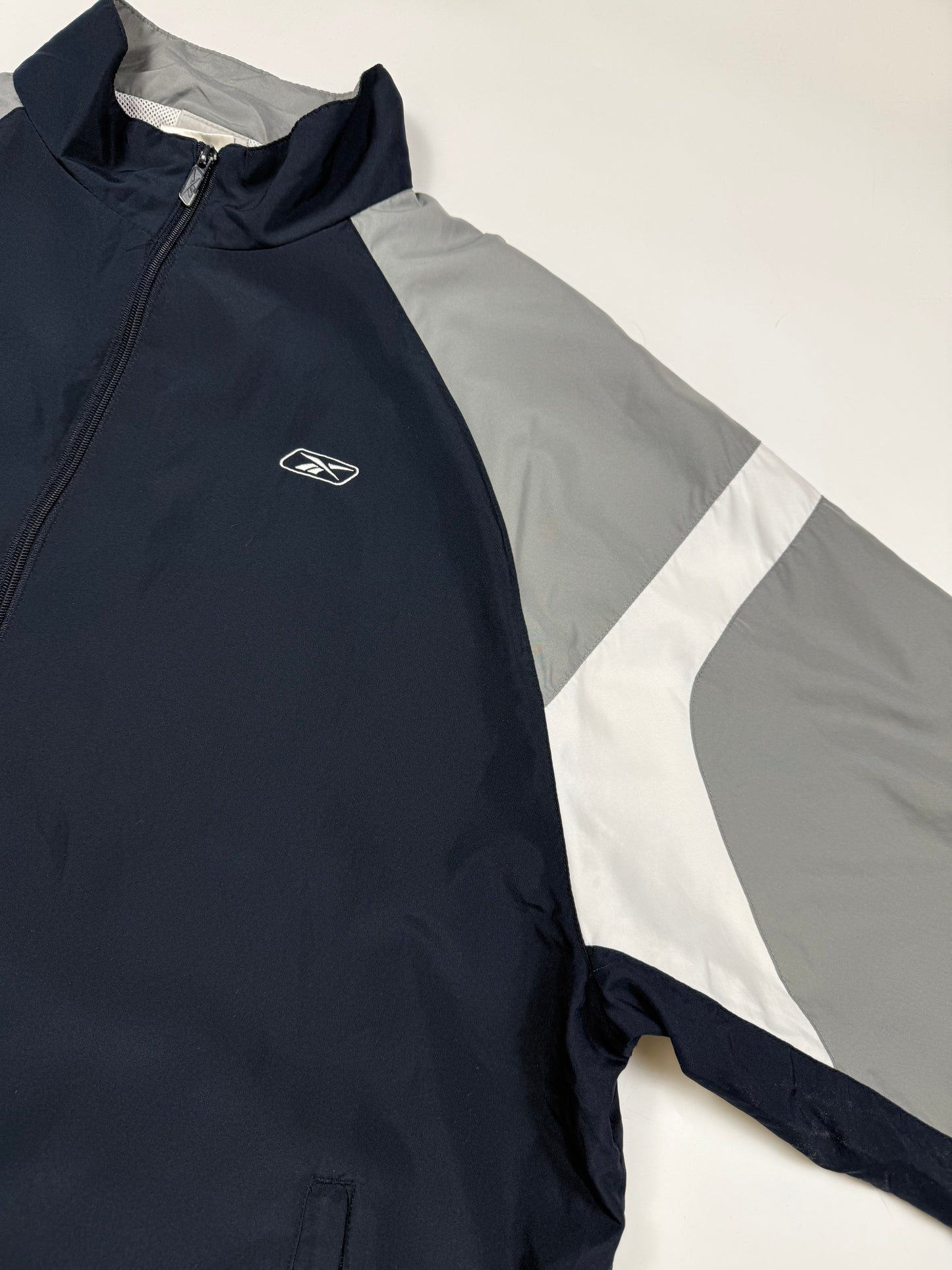 Vintage Reebok colour block track jacket (XL)