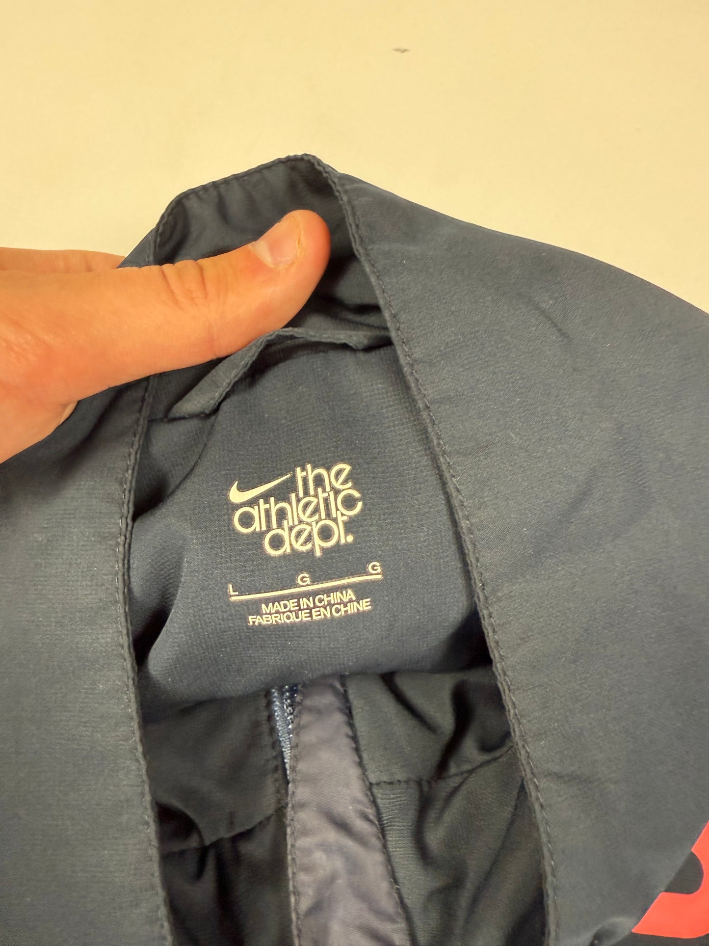 Nike athletic dept track jacket (L)