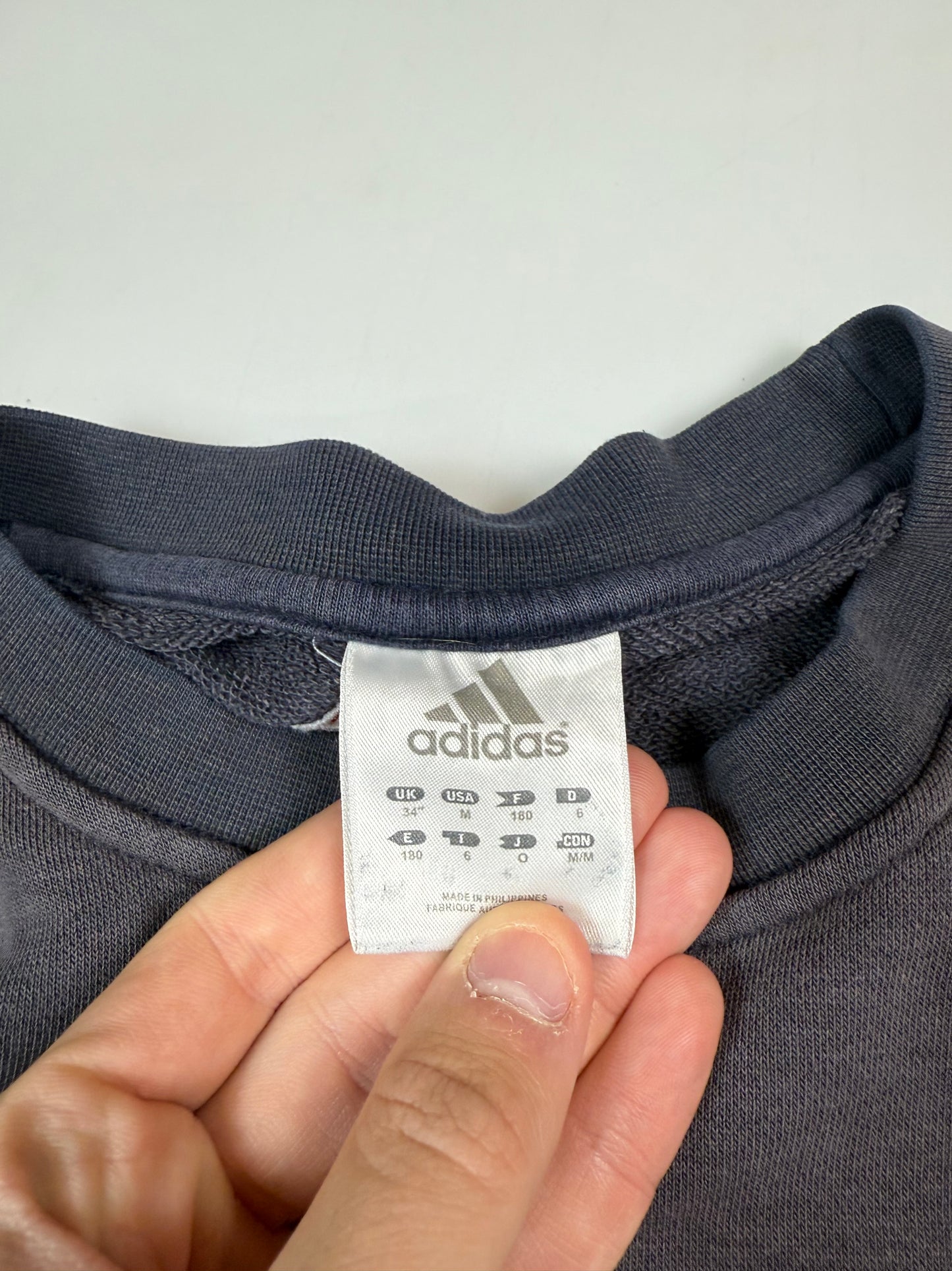 Vintage Adidas colour block sweatshirt (M)