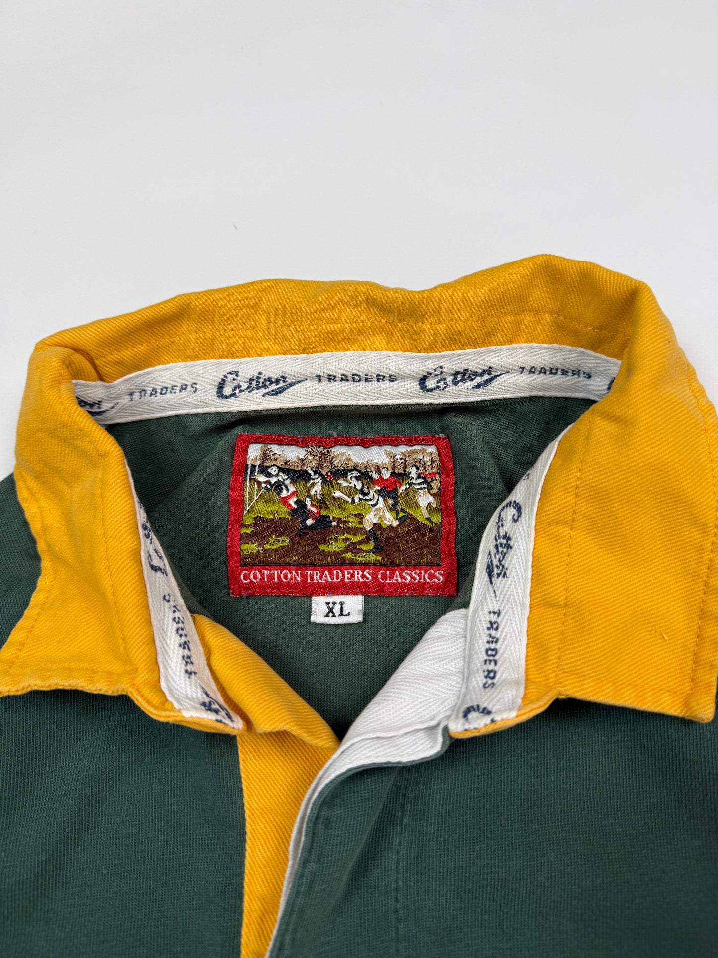 Vintage 90s South Africa Cotton Traders rugby shirt (XL)