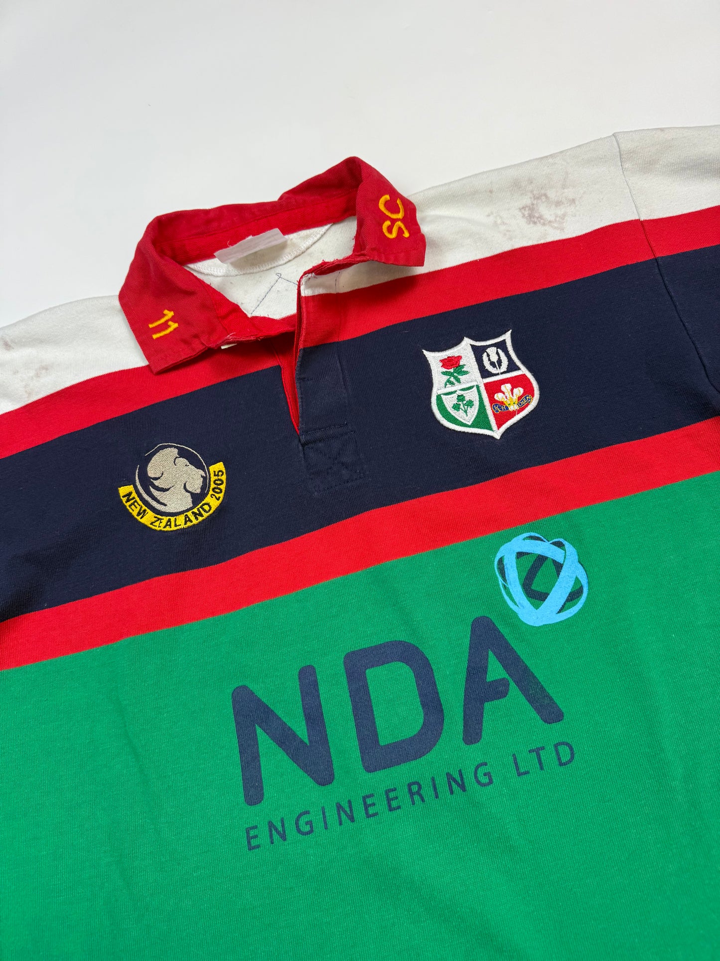 Vintage British & Irish Lions 2005 New Zealand tour rugby shirt (L)