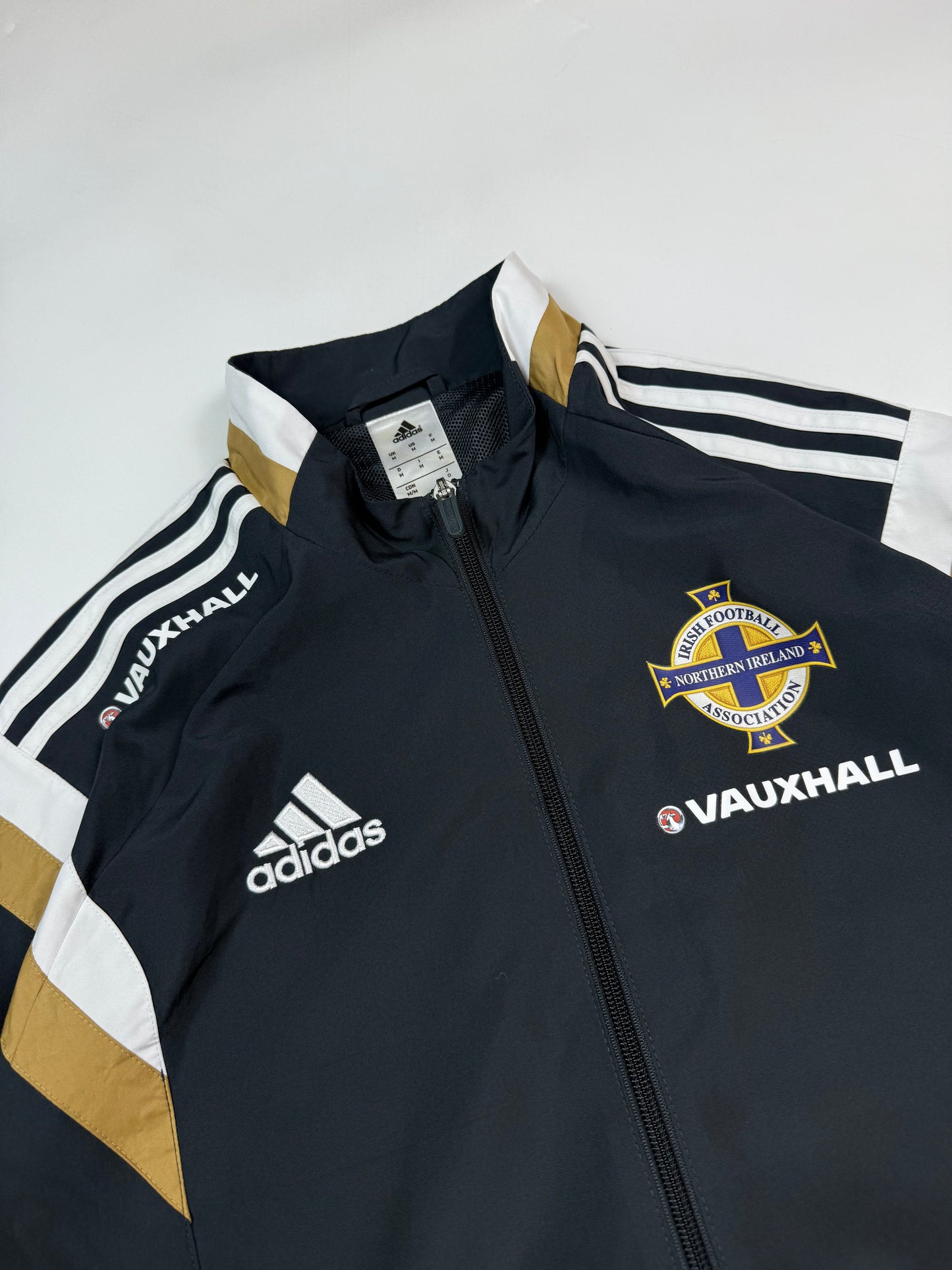 Northern Ireland 2014/15 Adidas football track jacket (M)