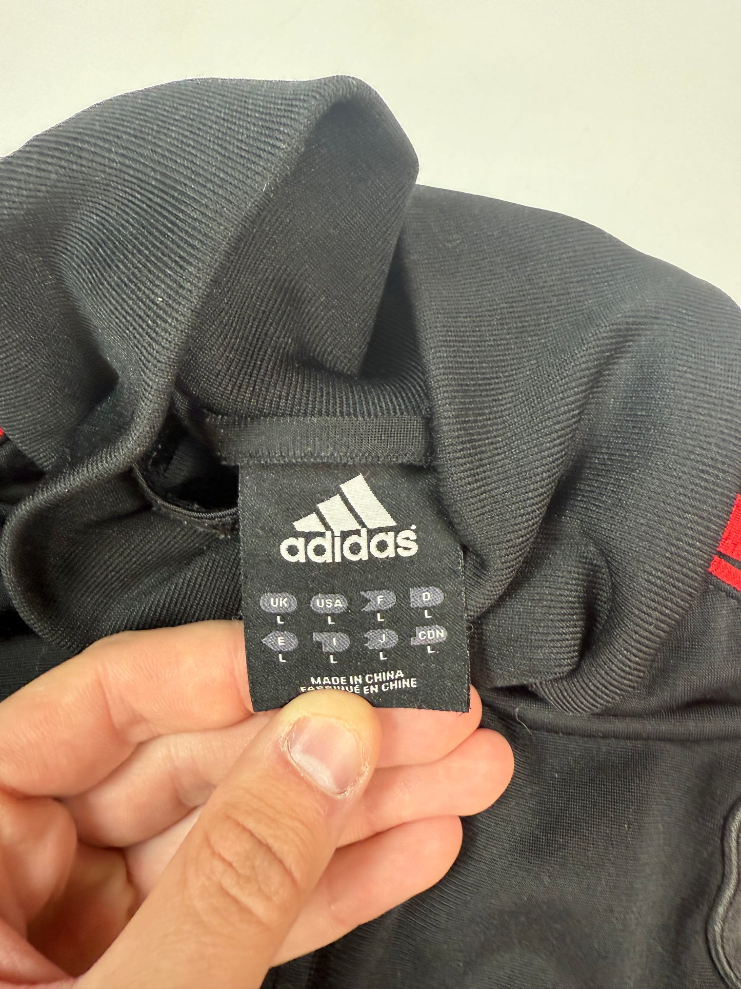 Vintage AC Milan 2006/07 Adidas academy track jacket (L)