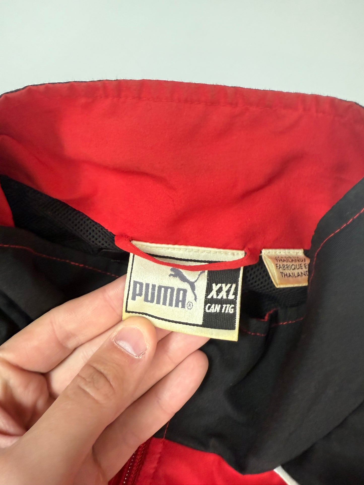 Vintage Fulham 2001/02 Puma football track jacket (XXL)