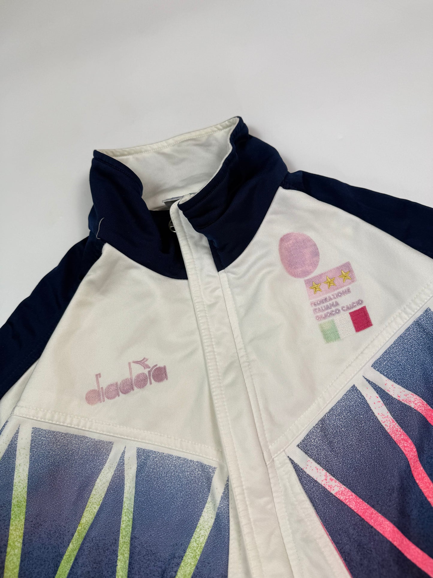 Vintage Italy 1993/94 Diadora football track jacket (XL)