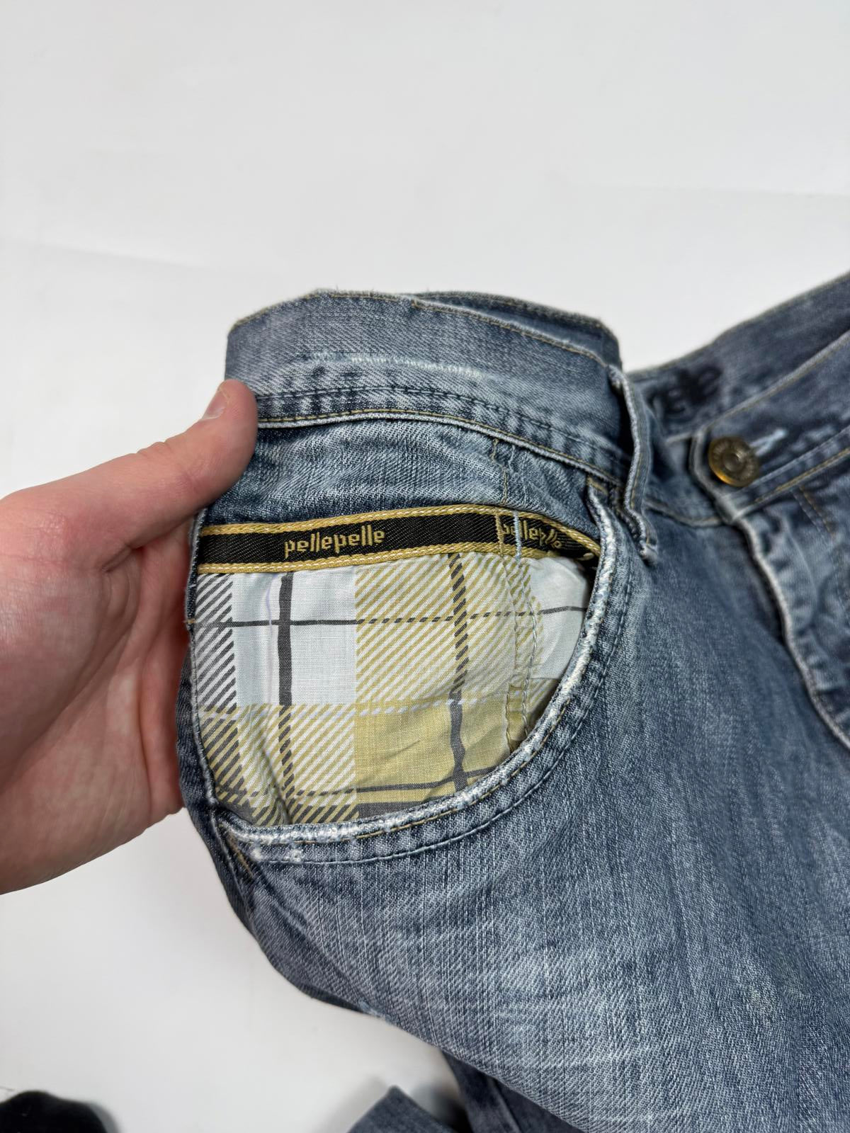 Vintage Pelle Pelle baggy hip hop Jeans (W34)