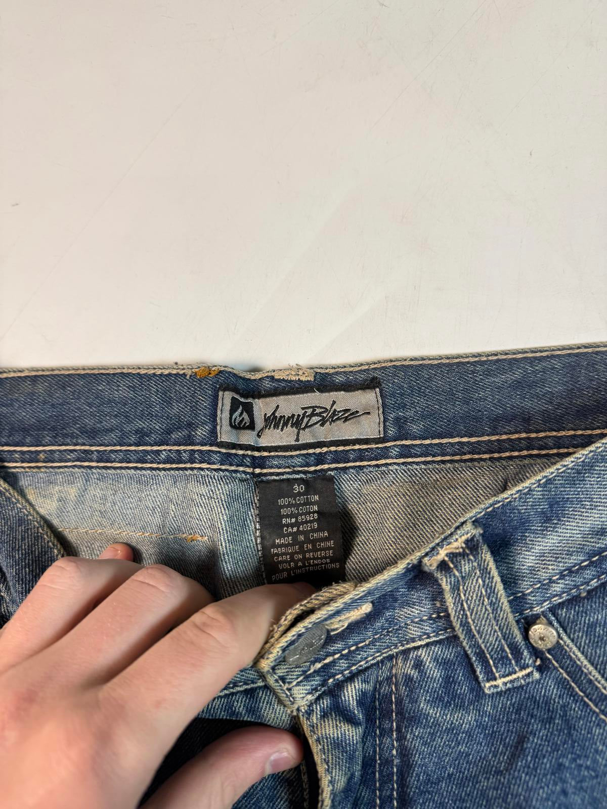 Vintage Johnny Blaze baggy hip hop jeans (W30)
