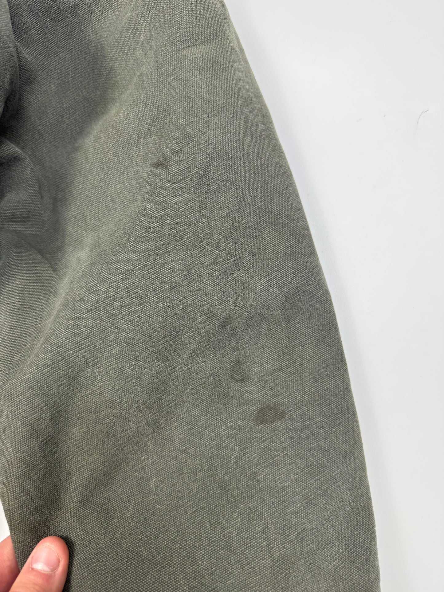 Vintage Carhartt santa fe canvas quilt lined jacket (L)