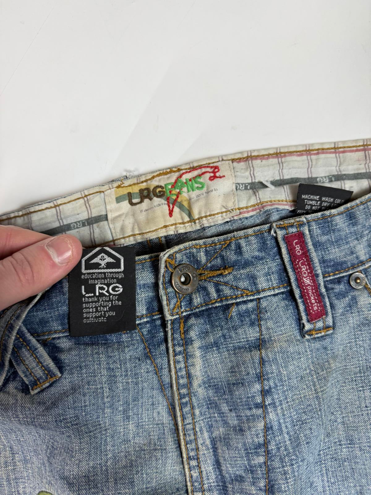 Vintage Y2K baggy hip hop Jeans (W38)