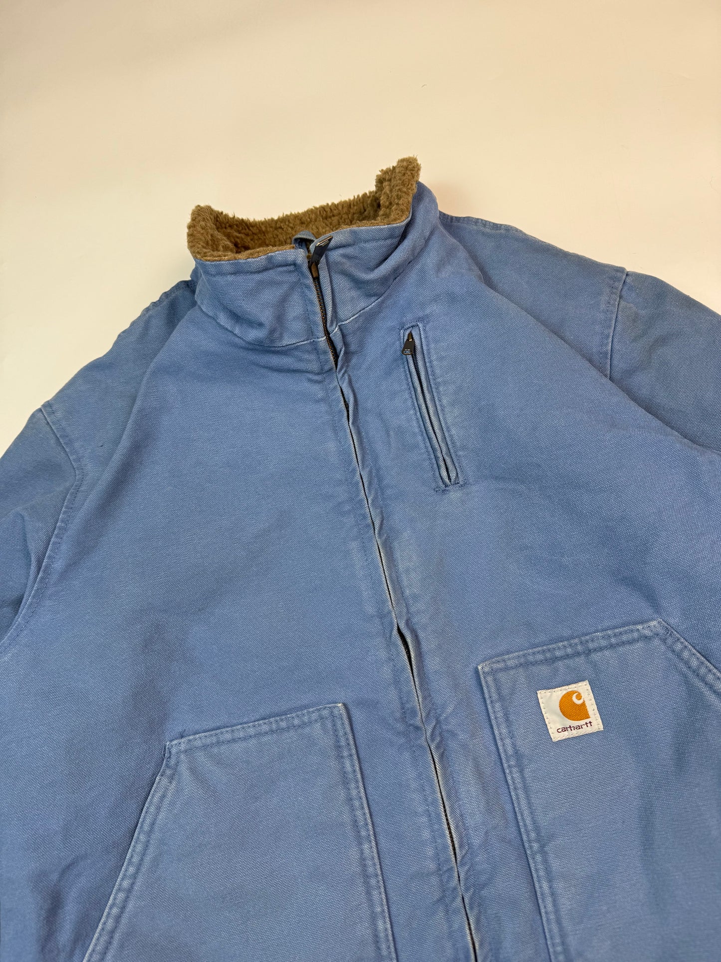Carhartt Sherpa lined workwear jacket (WXL)